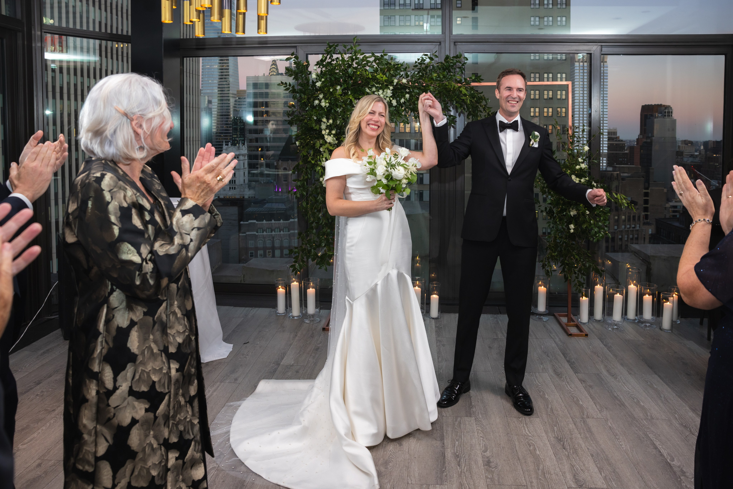 Arleta & Barry, The Skylark, NY. Wedding Photo & Video