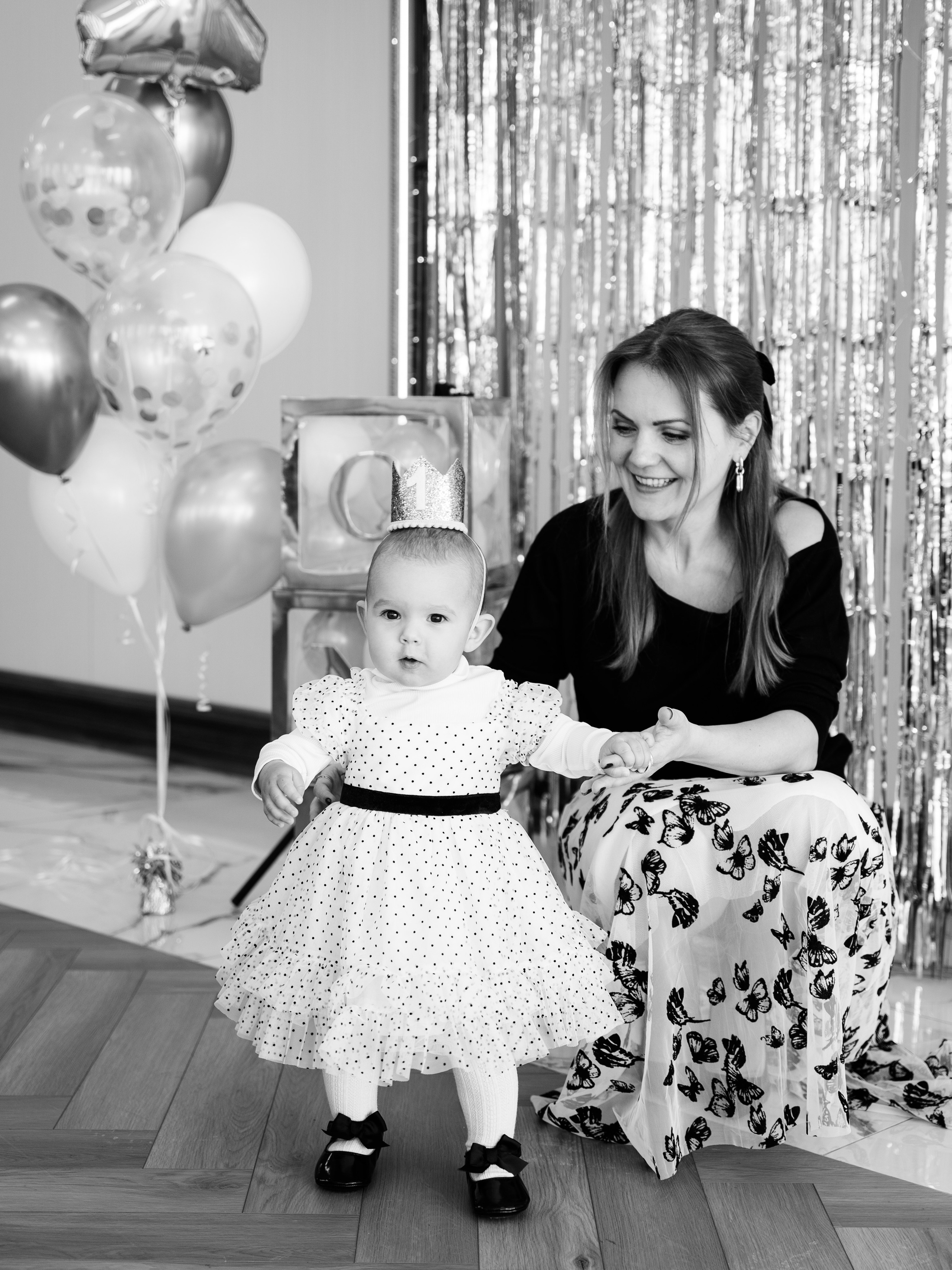 First birthday photoshoot Emily