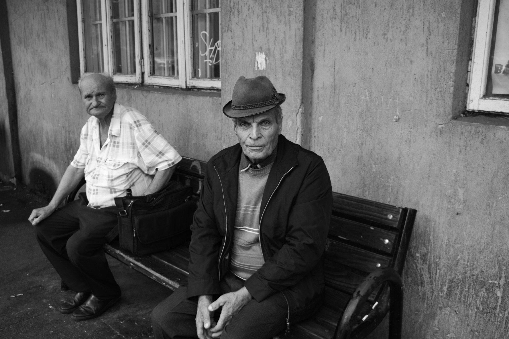 B&W Street. Humanistic street photographer in Bucharest
