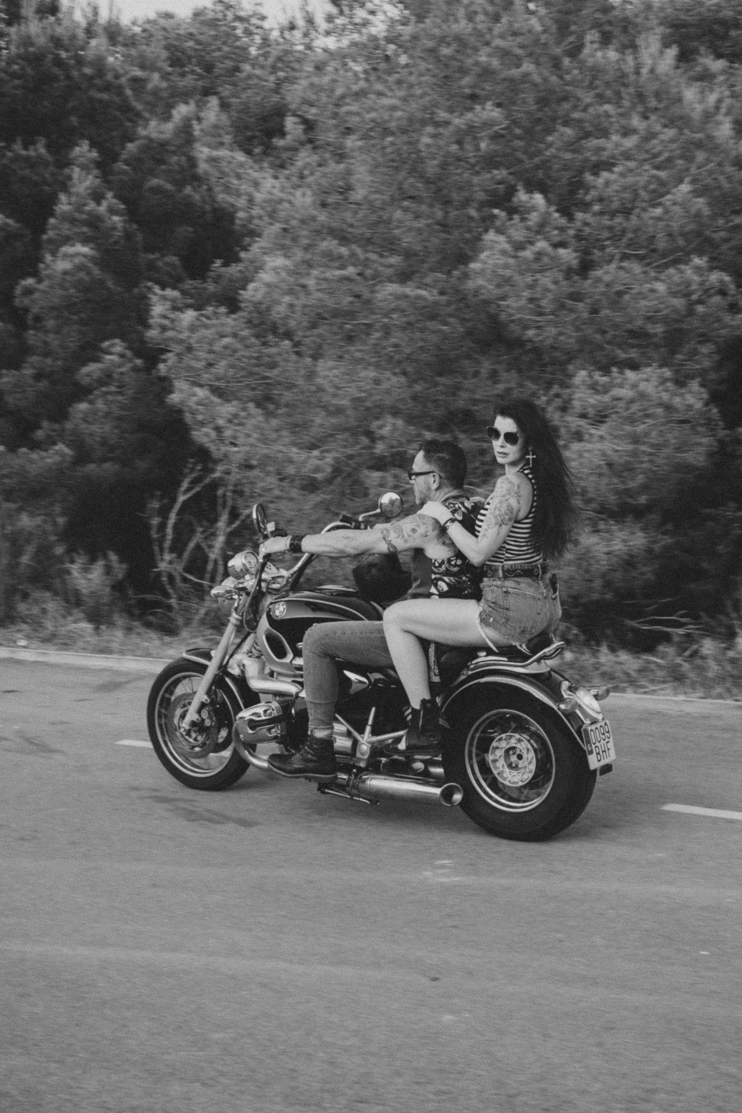 Фотосессия пары на мотоцикле. Профессиональная фотосъемка в Калафелле — Елена Медведева