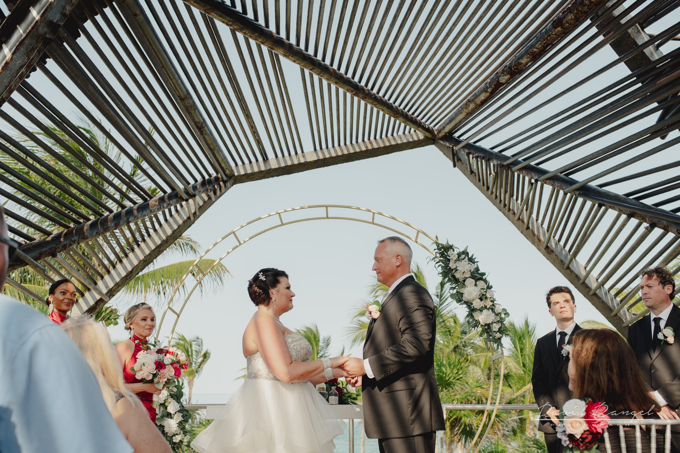 Heather and Benjamin on their destination wedding at Royalton Riviera Cancun. Destination wedding photographer based in Cancun and Riviera Maya with service worldwide