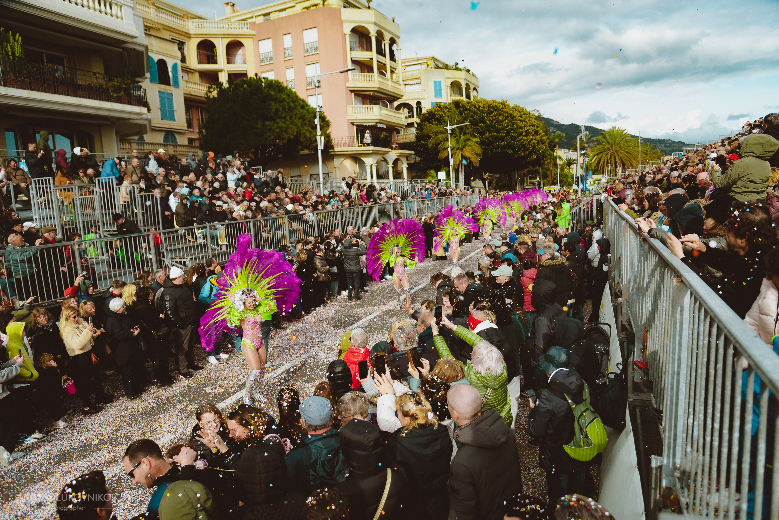 Photographer for visiting festivals and carnivals in Europe — Reportage from Menton, France