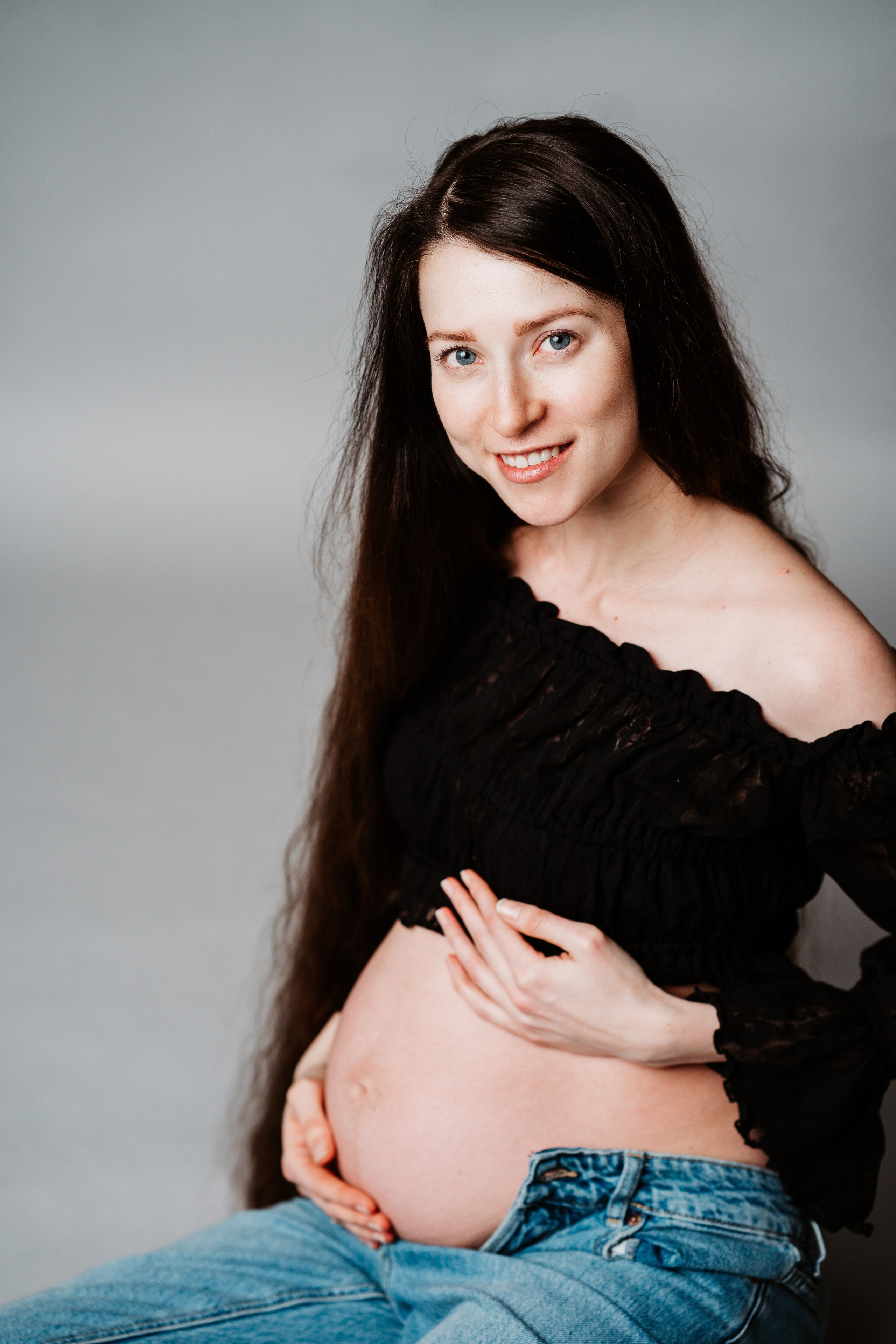 Gravidfotografering. Family and portrait photographer Natalja Biteniece