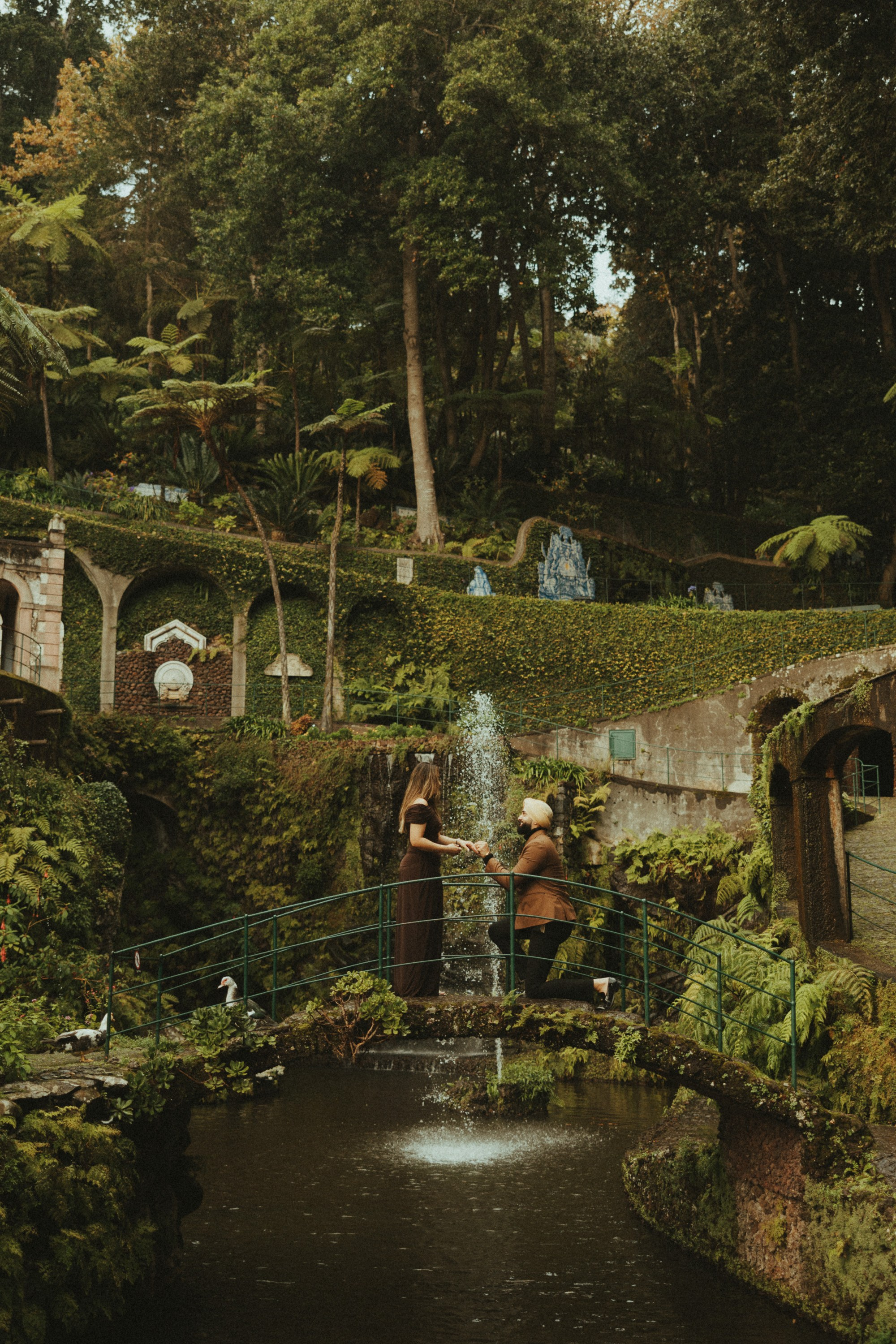 Secret proposal in Monte Palace