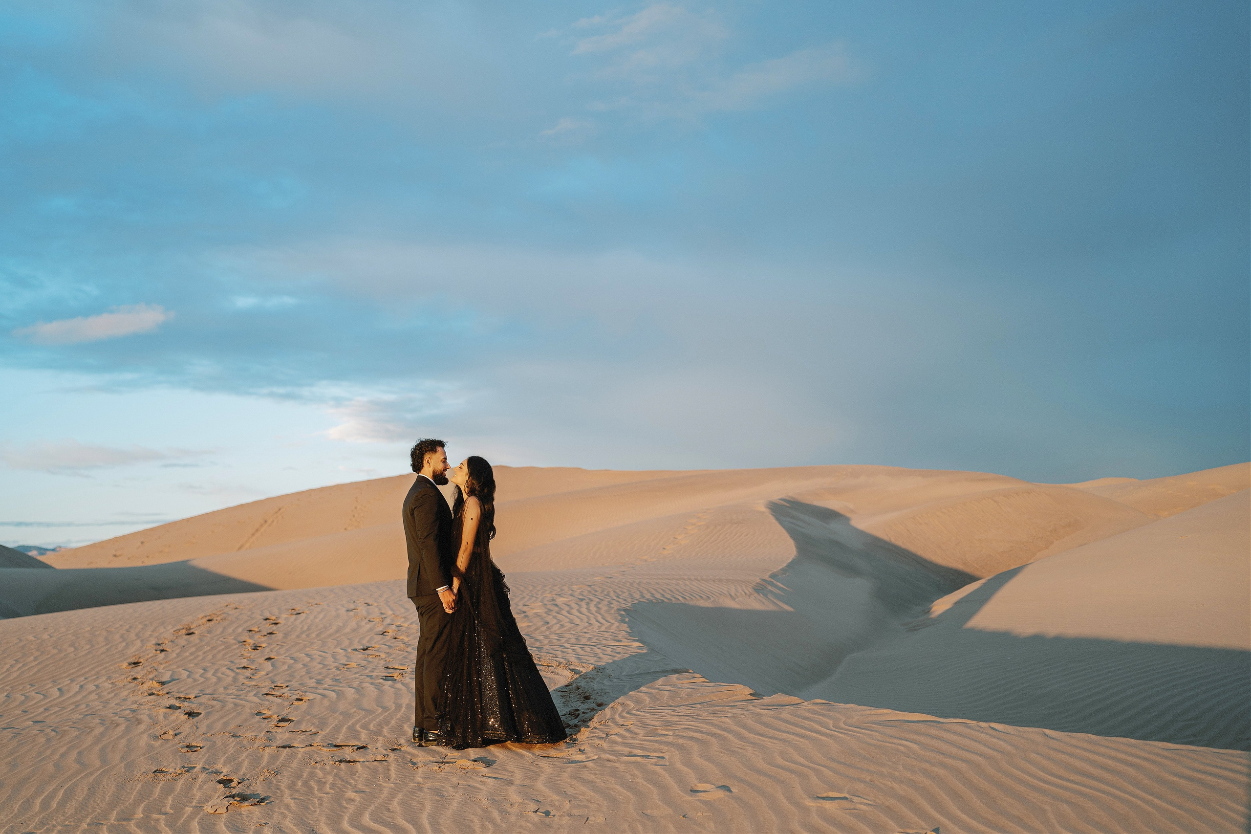 Elopement at Pismo Beach Sand Dunes, California. Wedding Photography & Videography Team in California, Los Angeles, San Francisco, San Diego and Travel