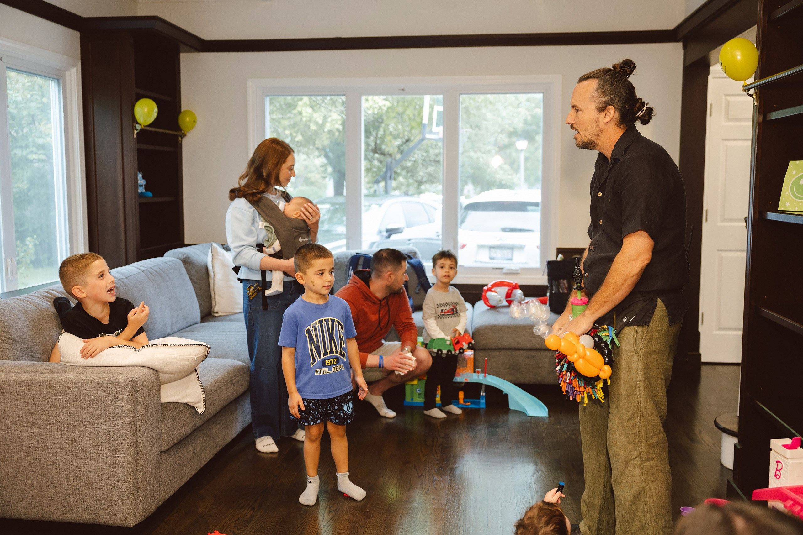 08.01.2026 First birthday. Wedding family event photographer in Chicago Nick Yushevich