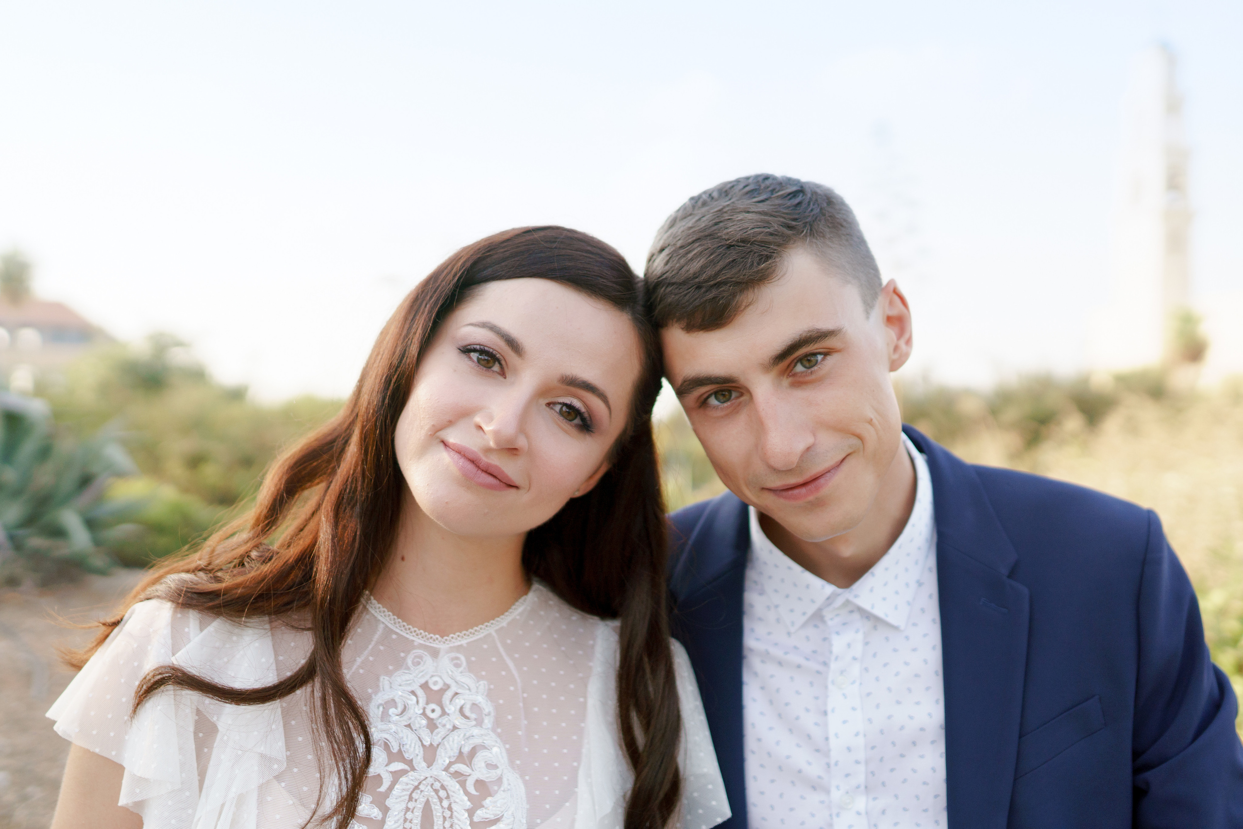 Свадебная прогулка в старом городе Яффо, Настя и Артем. Фотограф и видеограф в Португалии