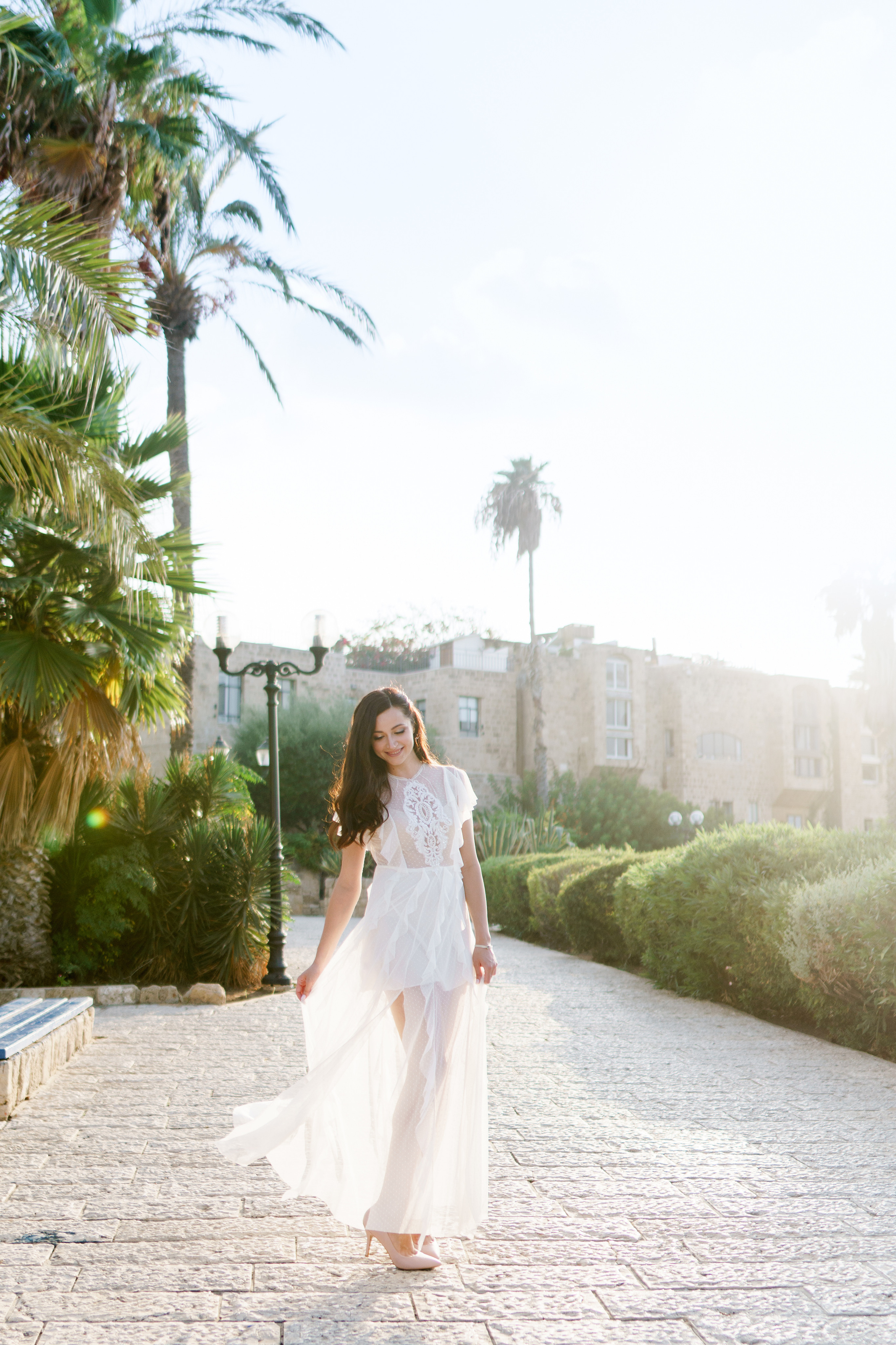 Свадебная прогулка в старом городе Яффо, Настя и Артем. Фотограф и видеограф в Португалии