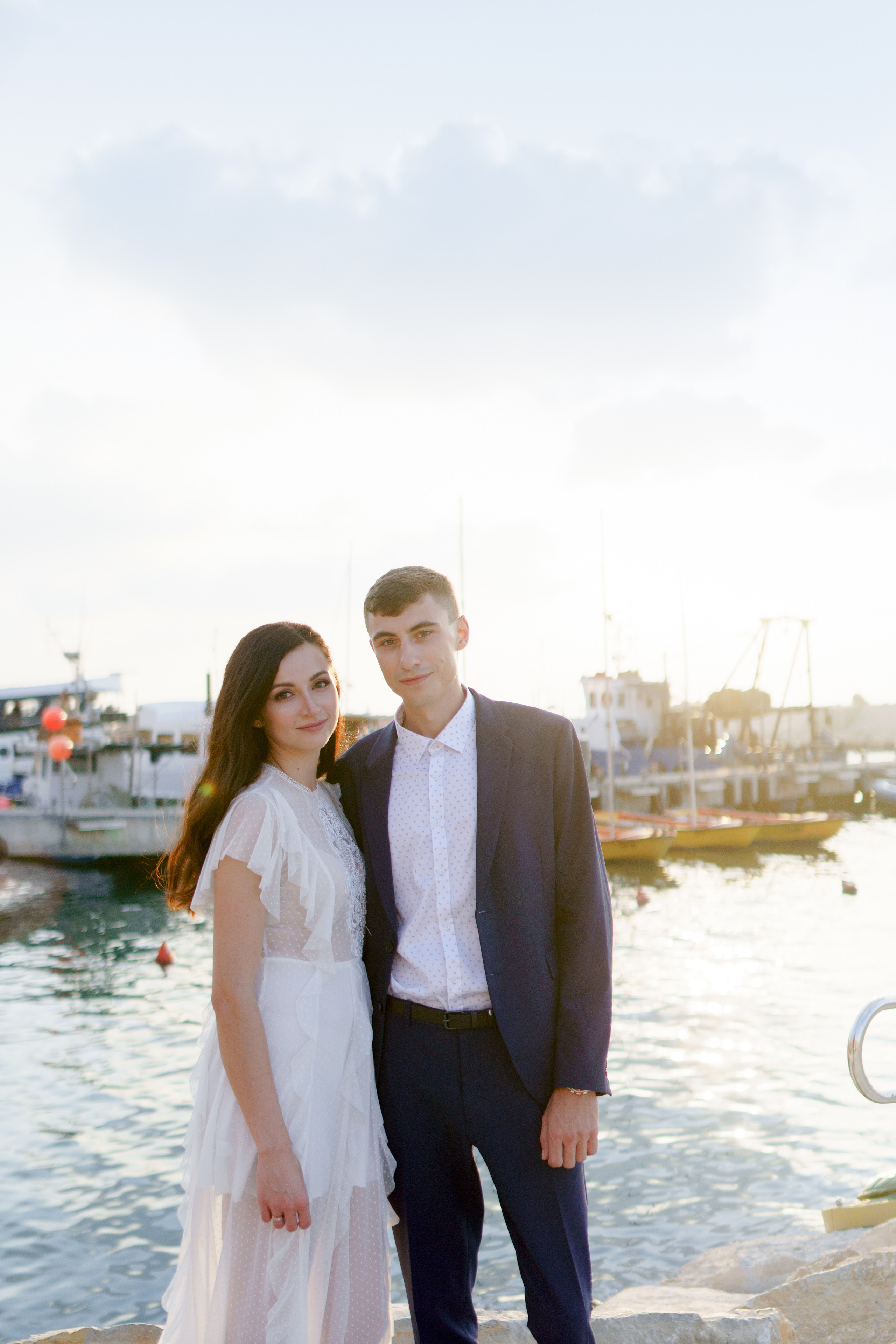 Свадебная прогулка в старом городе Яффо, Настя и Артем. Фотограф и видеограф в Португалии