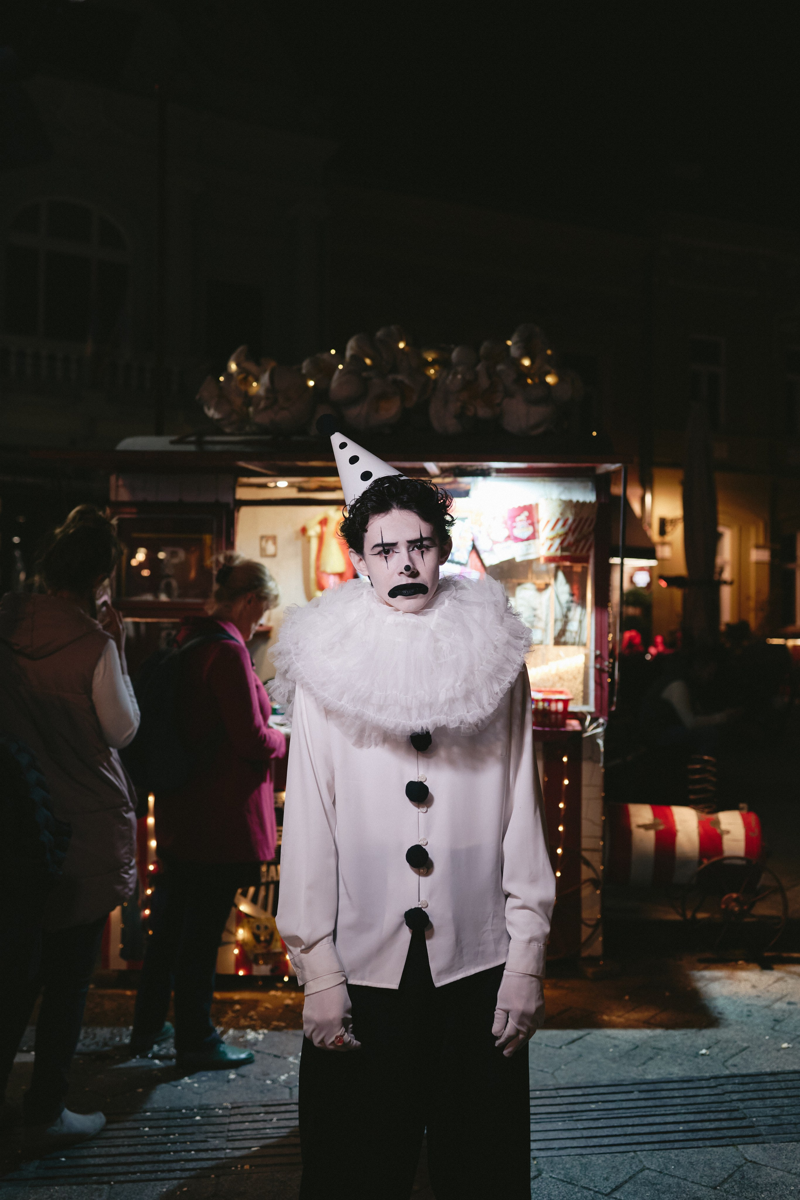 Маска и личность | Концептуальная фотосессия клоуна в Нови Саде. Анастасия Еремина | Фотограф в Сербии | Персональные и бизнес-фотосессии в Белграде и Нови Саде