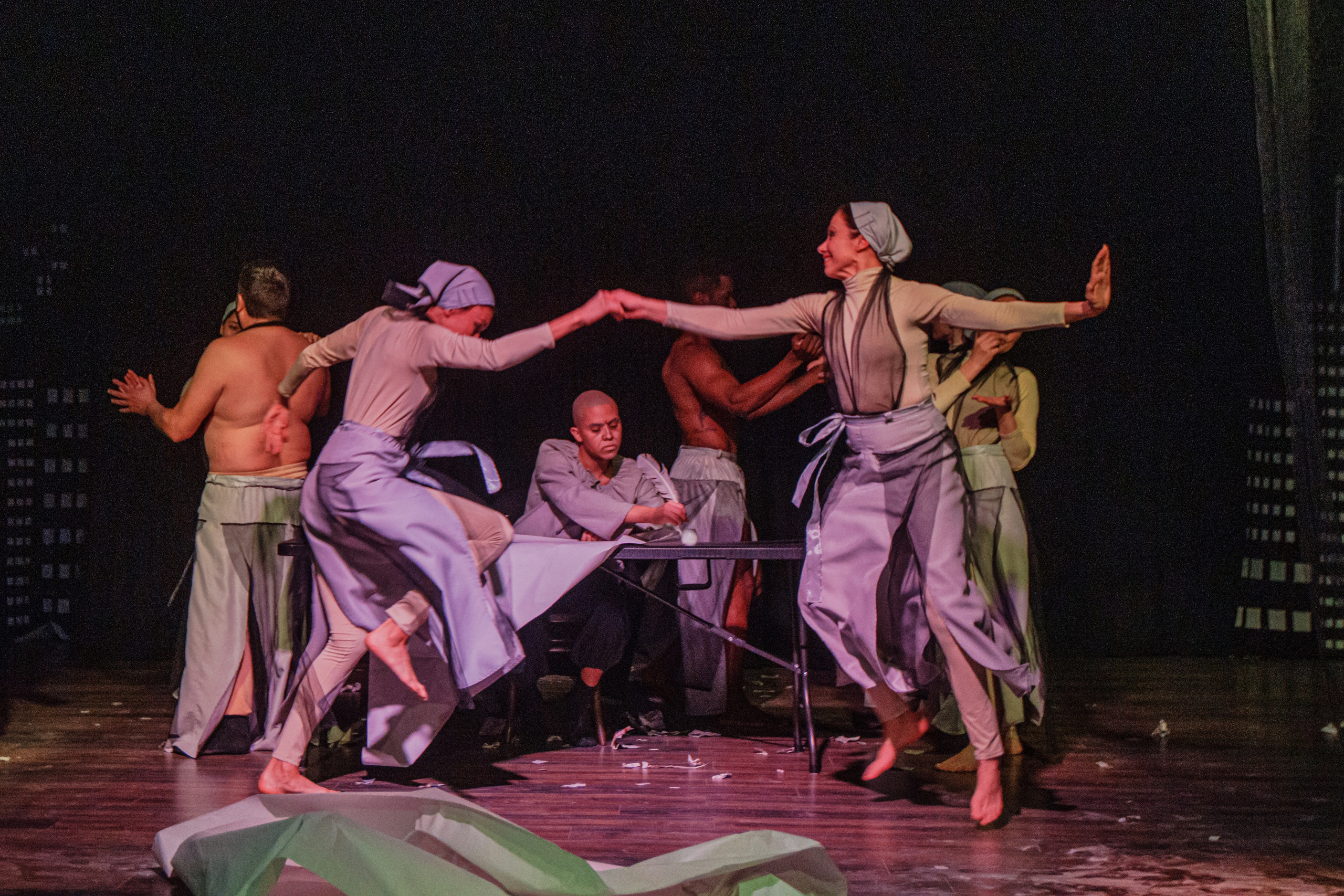 informe desde una pequeña sala de teatro