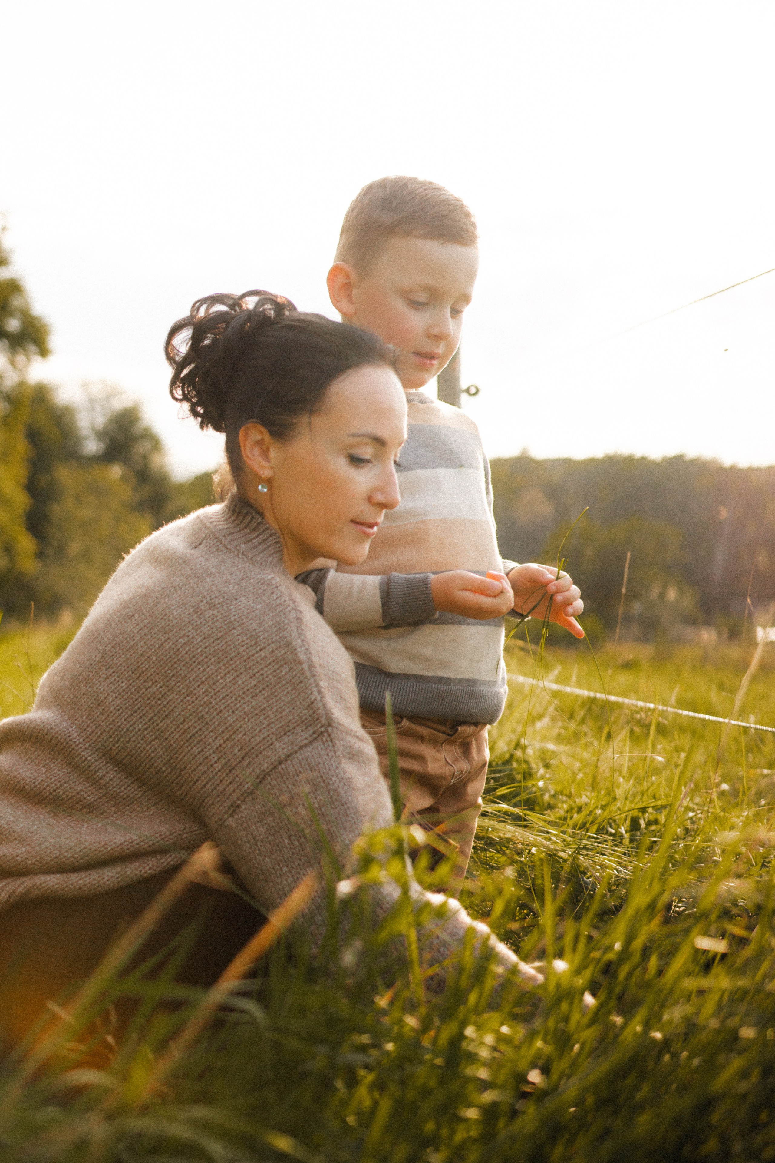 Mother and son’s story. Photographer in Gothenburg Aleksandra Stroganova