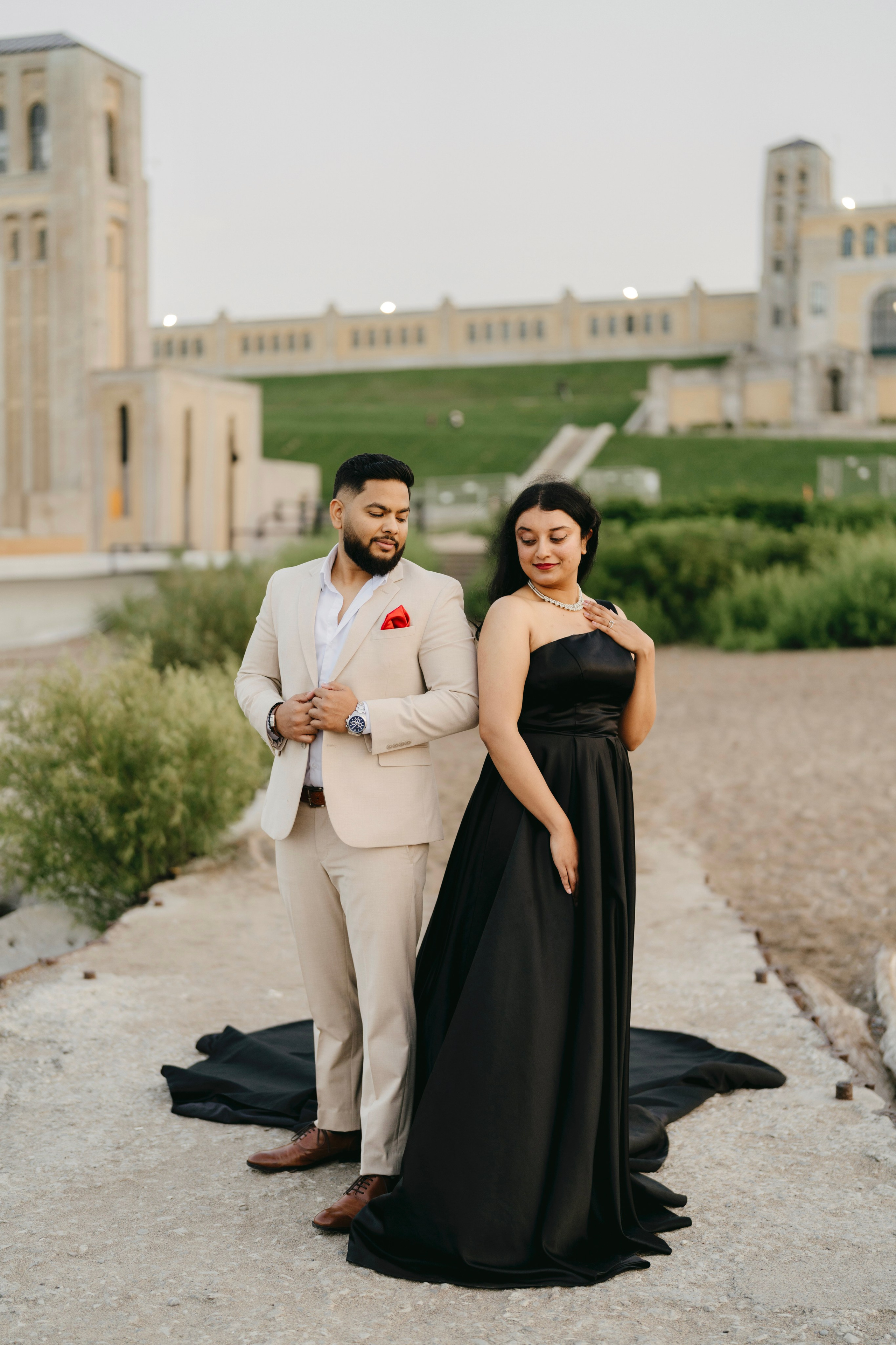 Couple Photoshoot at R.C. Harris Water Treatment Plant Toronto | Antevasi Studios