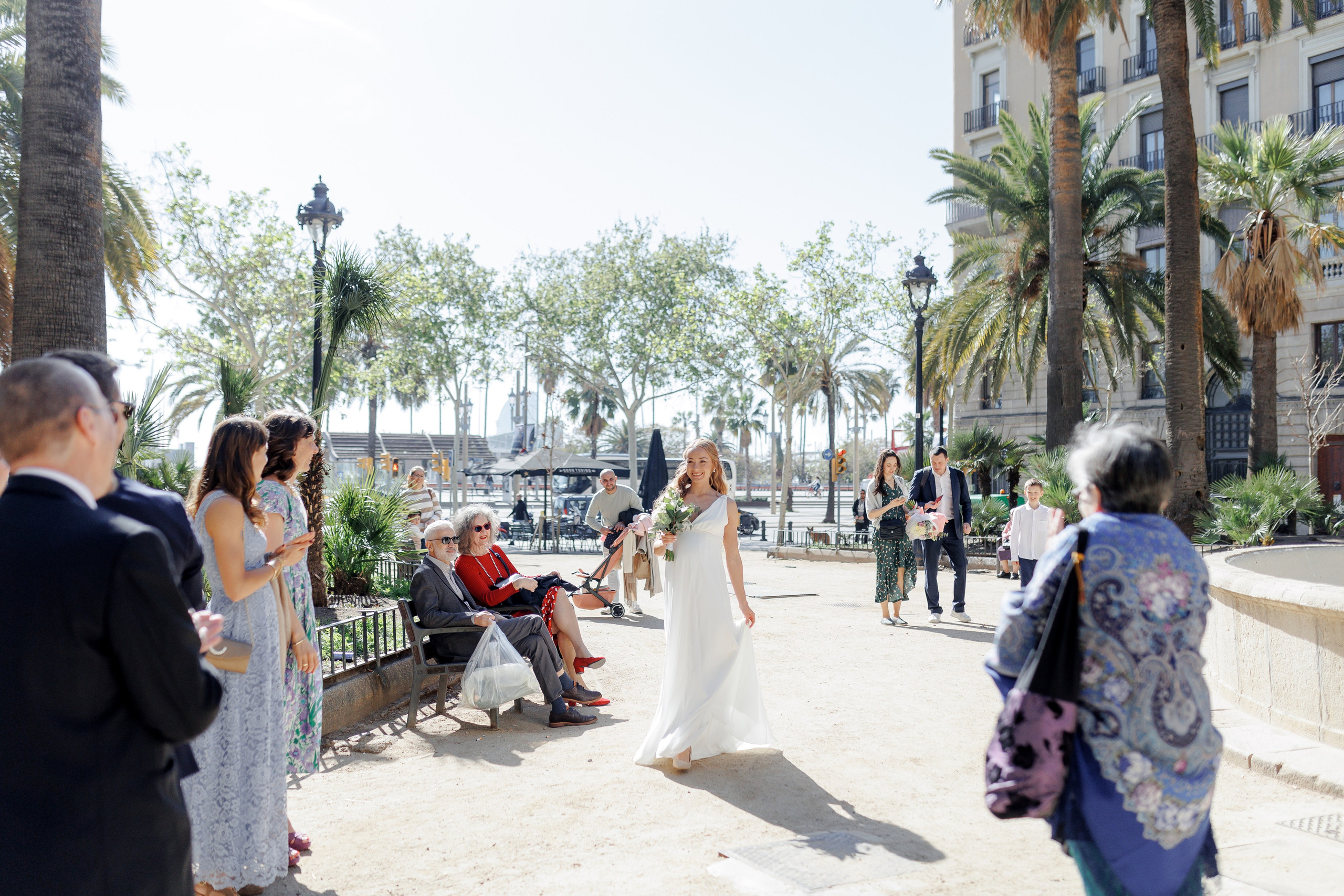 Katy & Tomm, City Wedding. Wedding Photographer in Barcelona Lana Alekhina