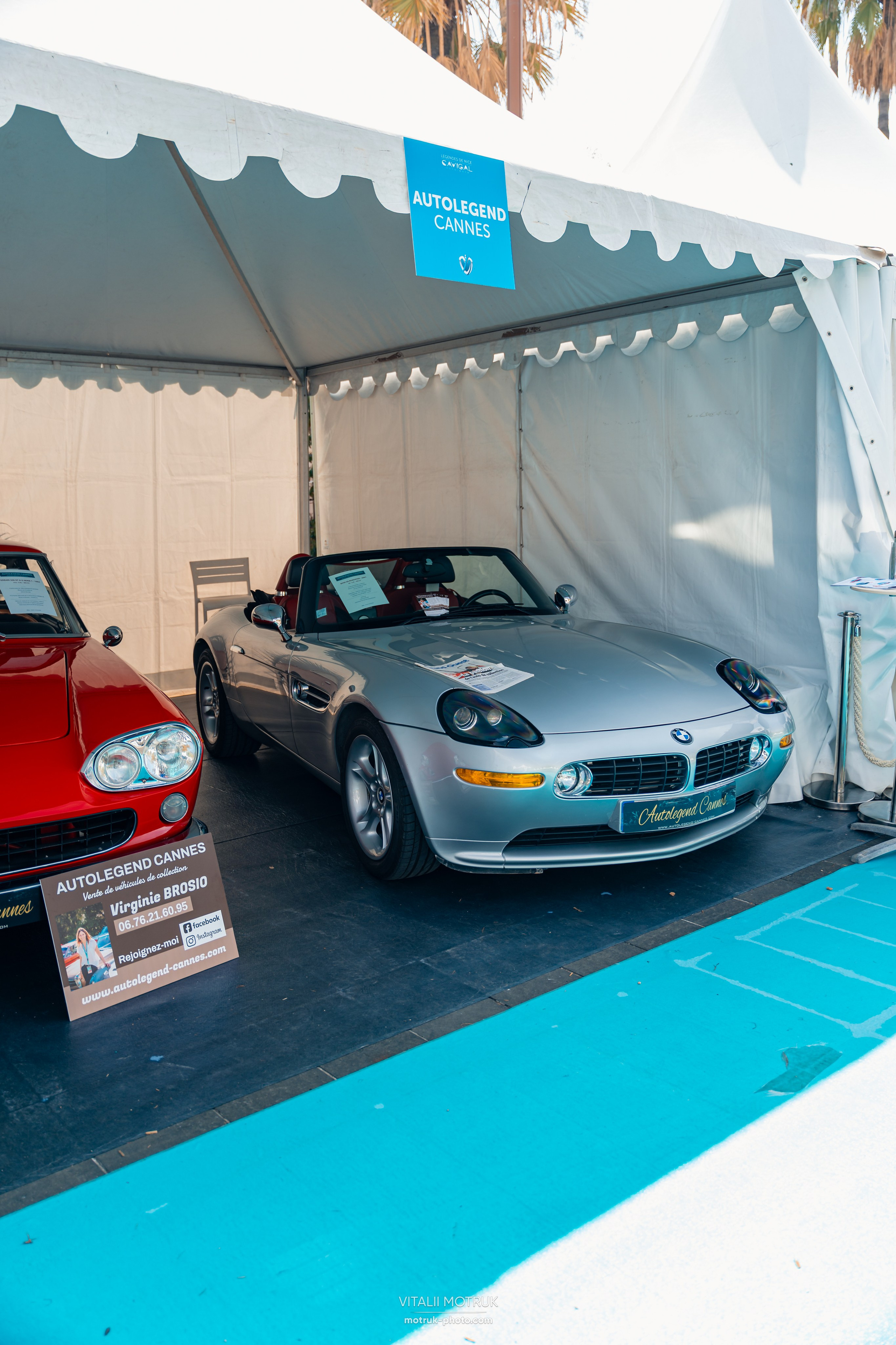 Legends de Nice. Photographe de voitures à Paris — Vitalii Motruk