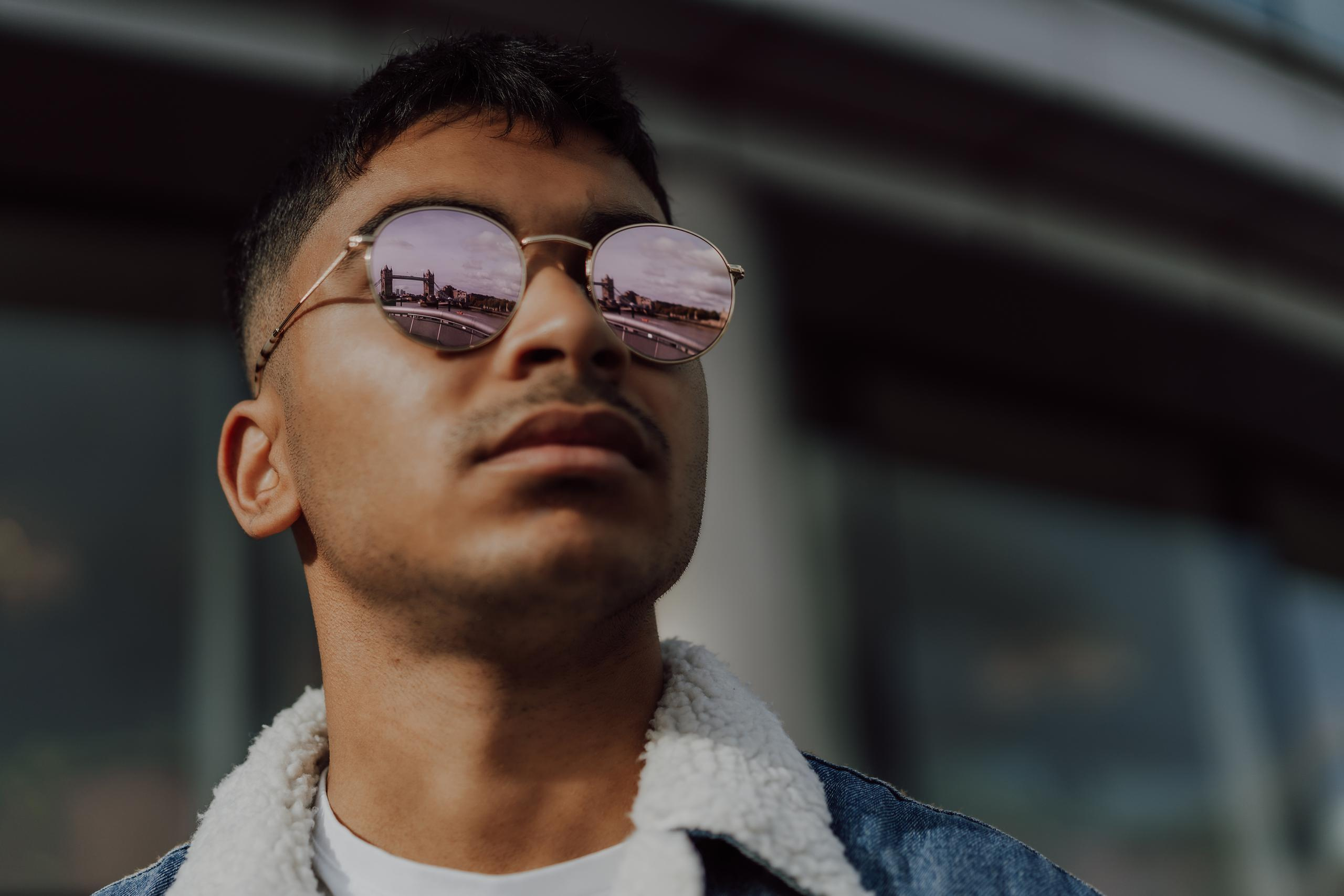 Portrait session by Tower Bridge. London portrait and family photographer