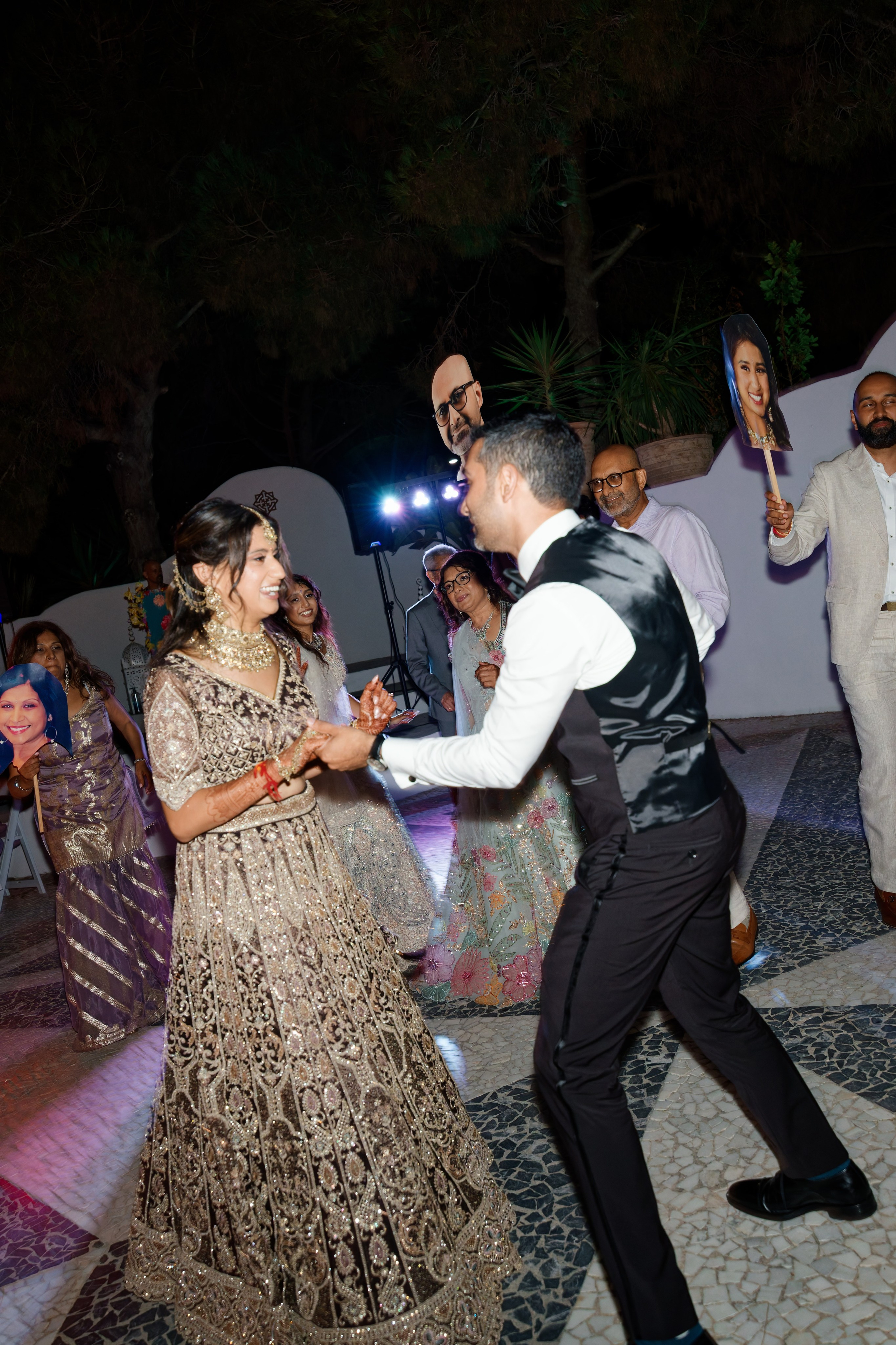 Indian wedding at Gran Villa Rosa, Barcelona