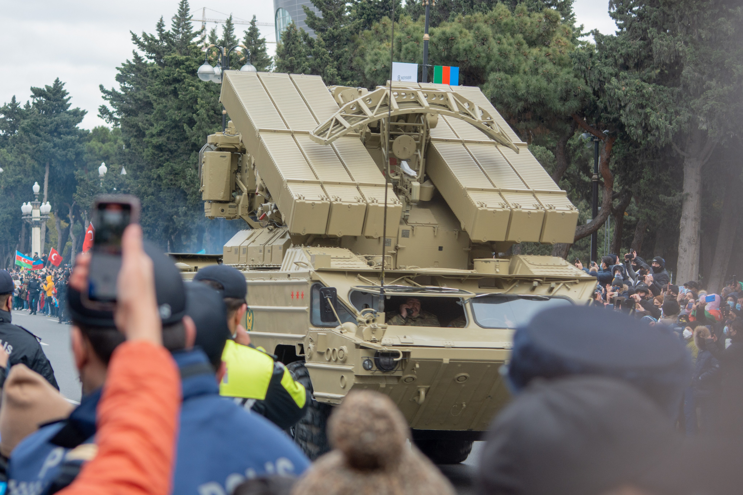 2020 Qələbə paradı. Fotoqraf Vəli Məmmədov