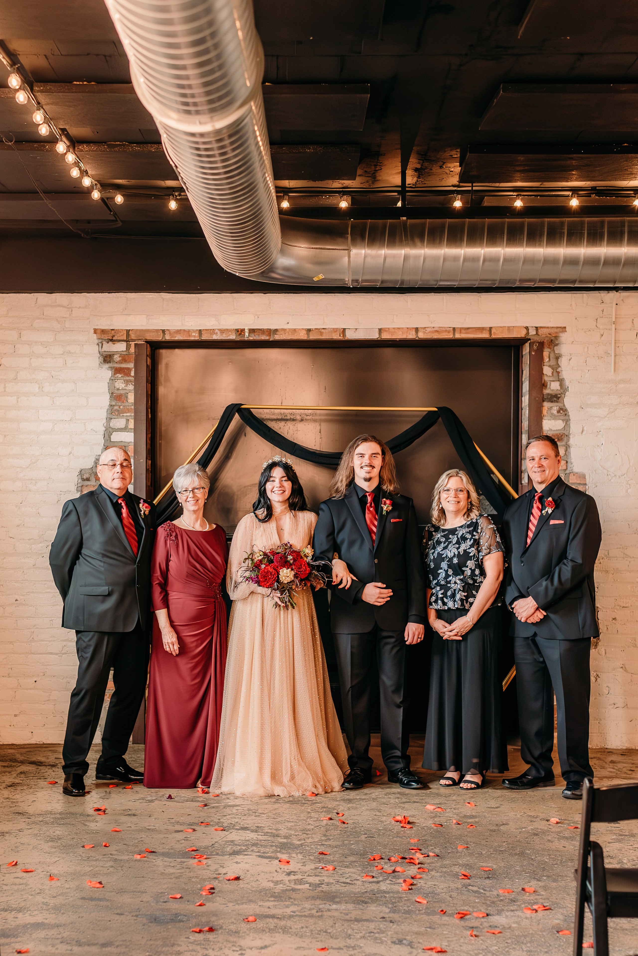 Bold & Dramatic Wedding at The Paper Mill on The Landing | Fort Wayne Wedding Photographer. Alexandria Danielle Photography | Fort Wayne & Indianapolis Wedding Photographer