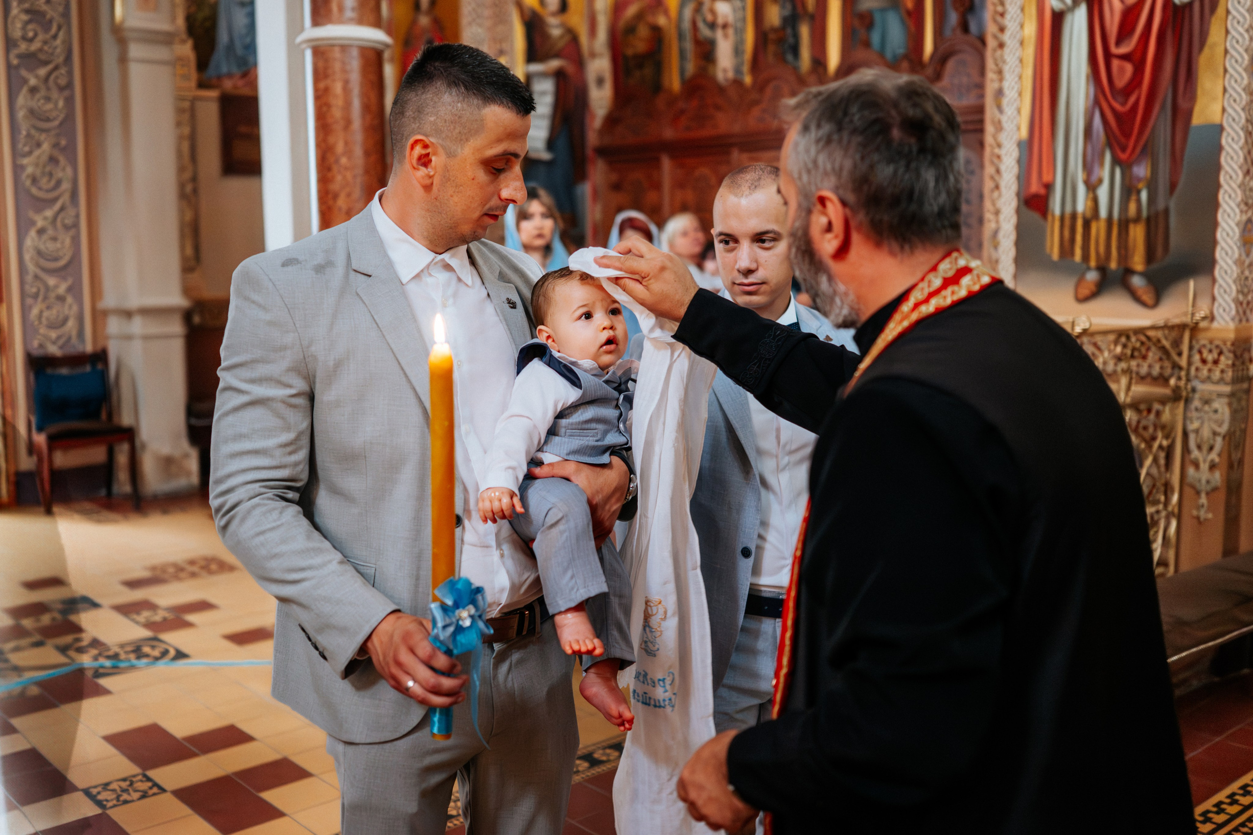 Vukašin - krštenje. Dečiji i porodični fotograf