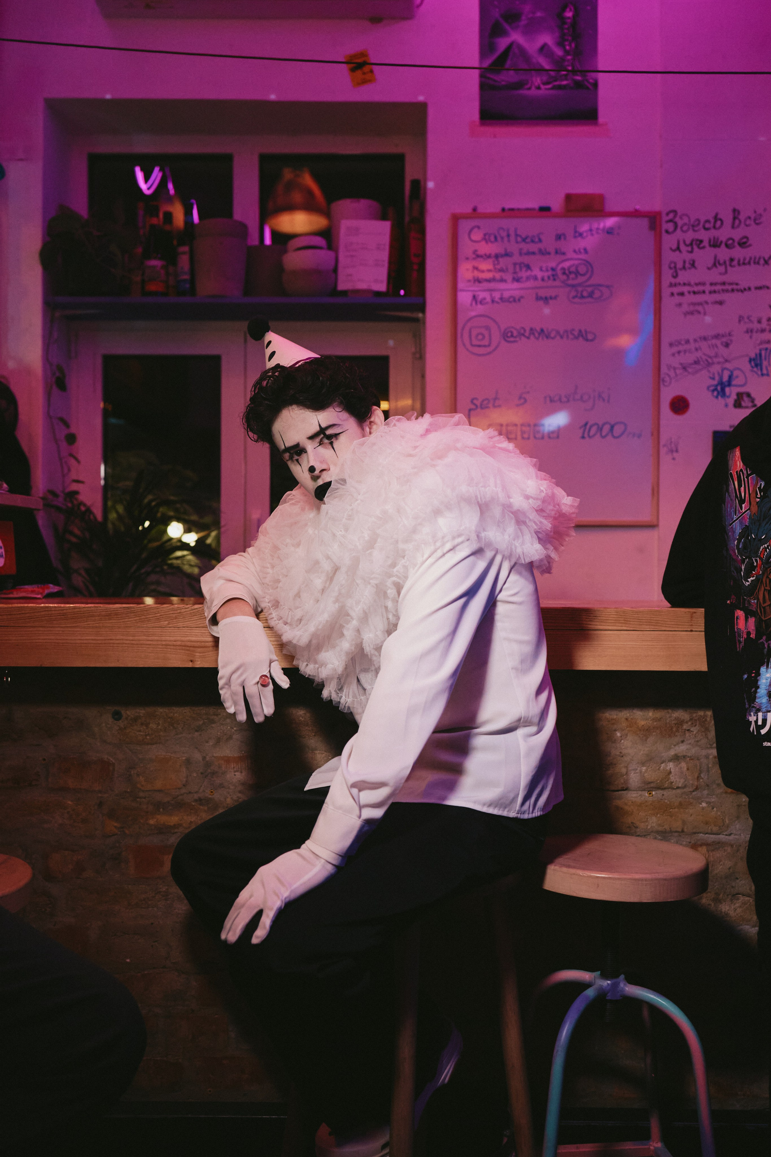 Маска и личность | Концептуальная фотосессия клоуна в Нови Саде. Анастасия Еремина | Фотограф в Сербии | Персональные и бизнес-фотосессии в Белграде и Нови Саде