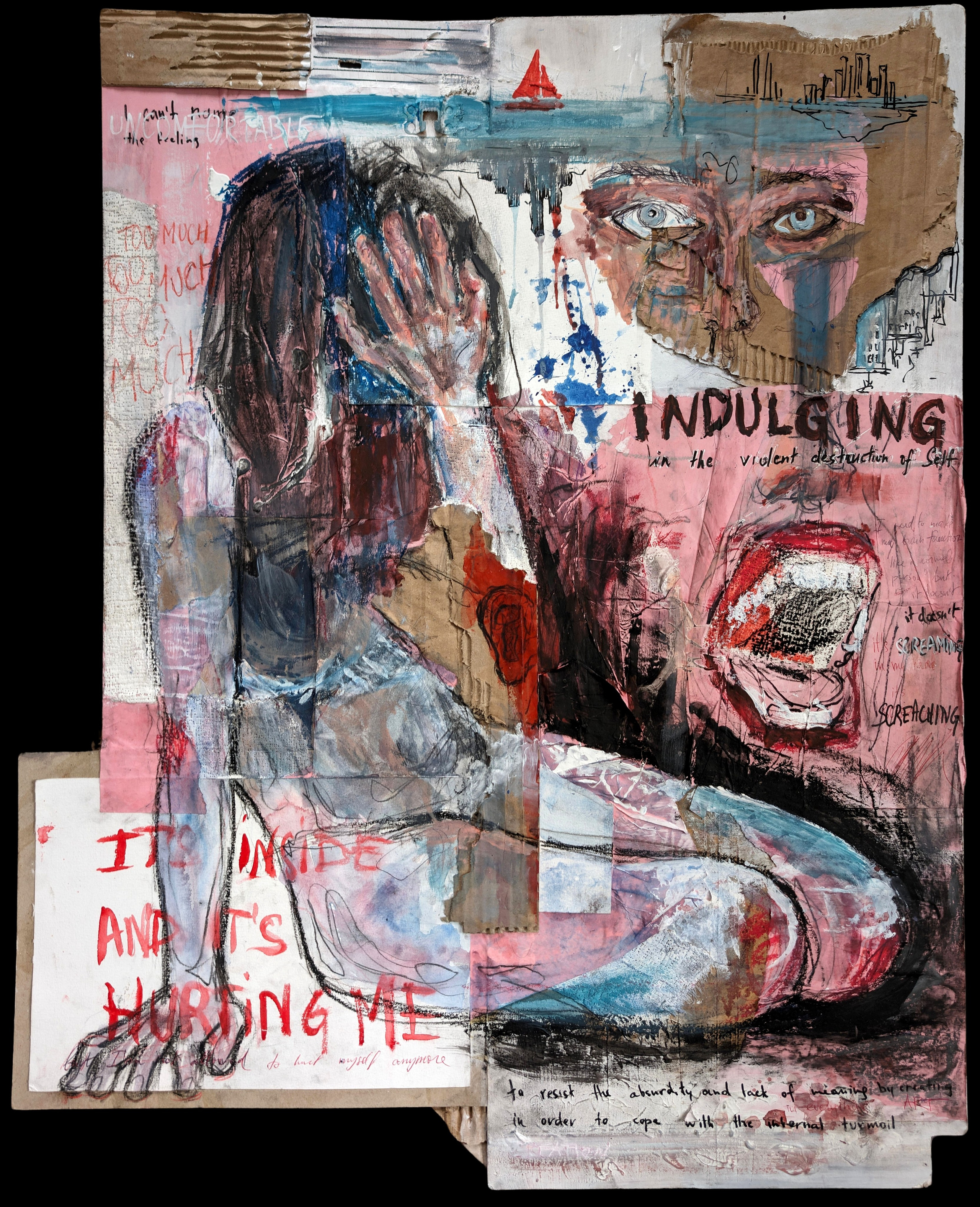 Abstraction. Angelina Sorokopud. Artist in Strasbourg