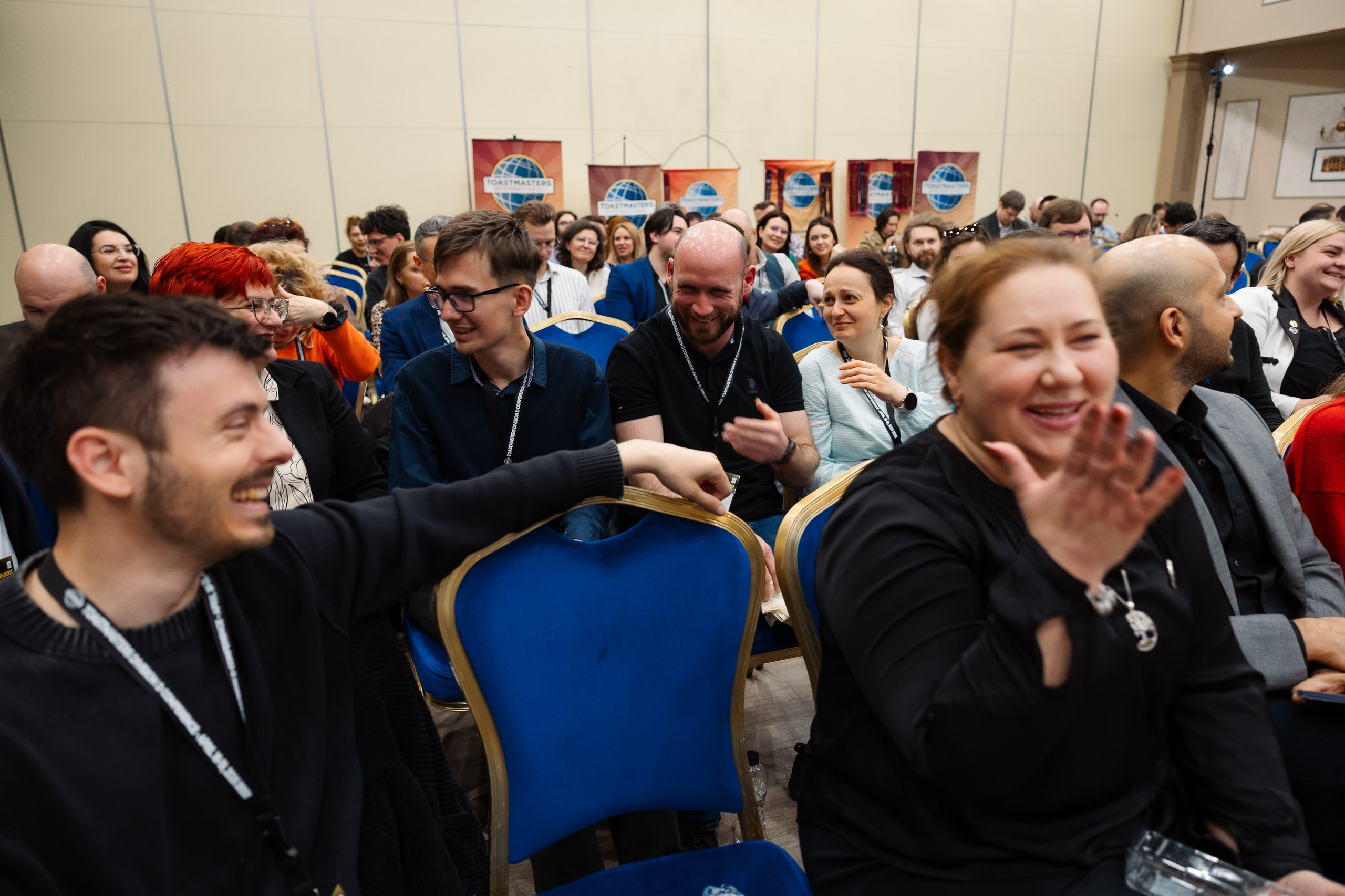 Toastmasters Conference. Marius Ciocan