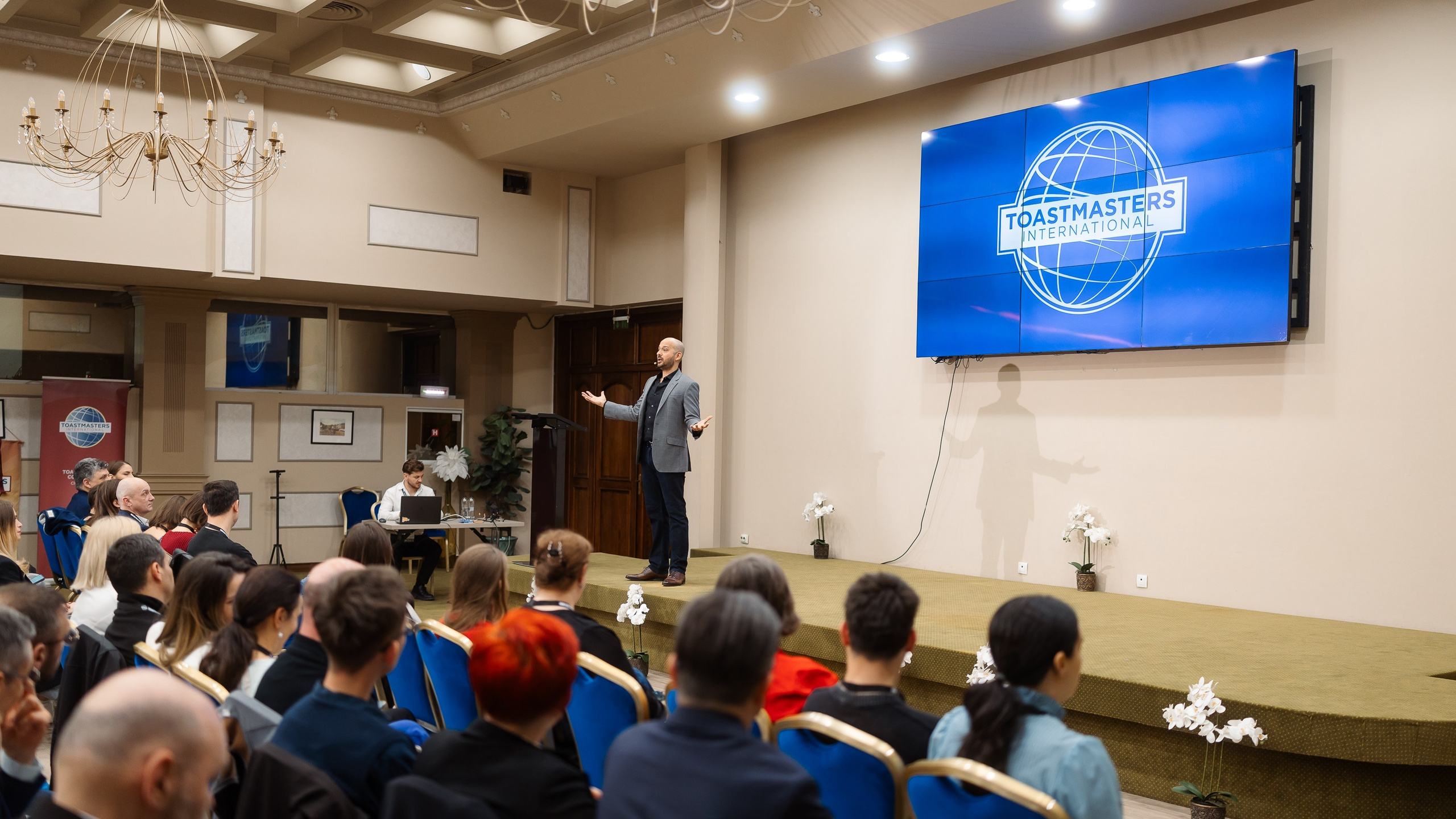 Toastmasters Conference. Marius Ciocan