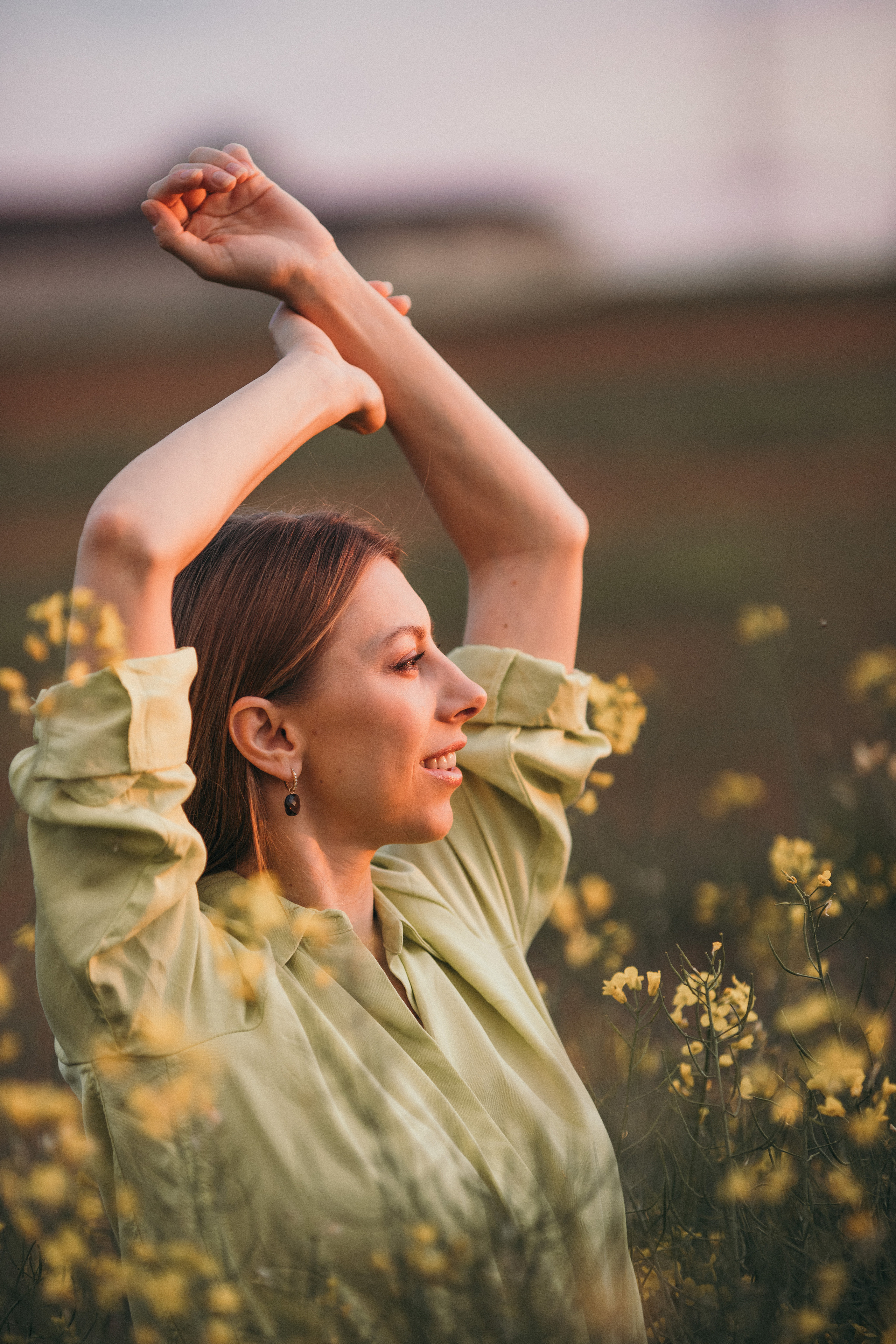 Blühende Rapsfelder im Frühling. Kristina Podolyakova - Fotografin in Ludwigsburg