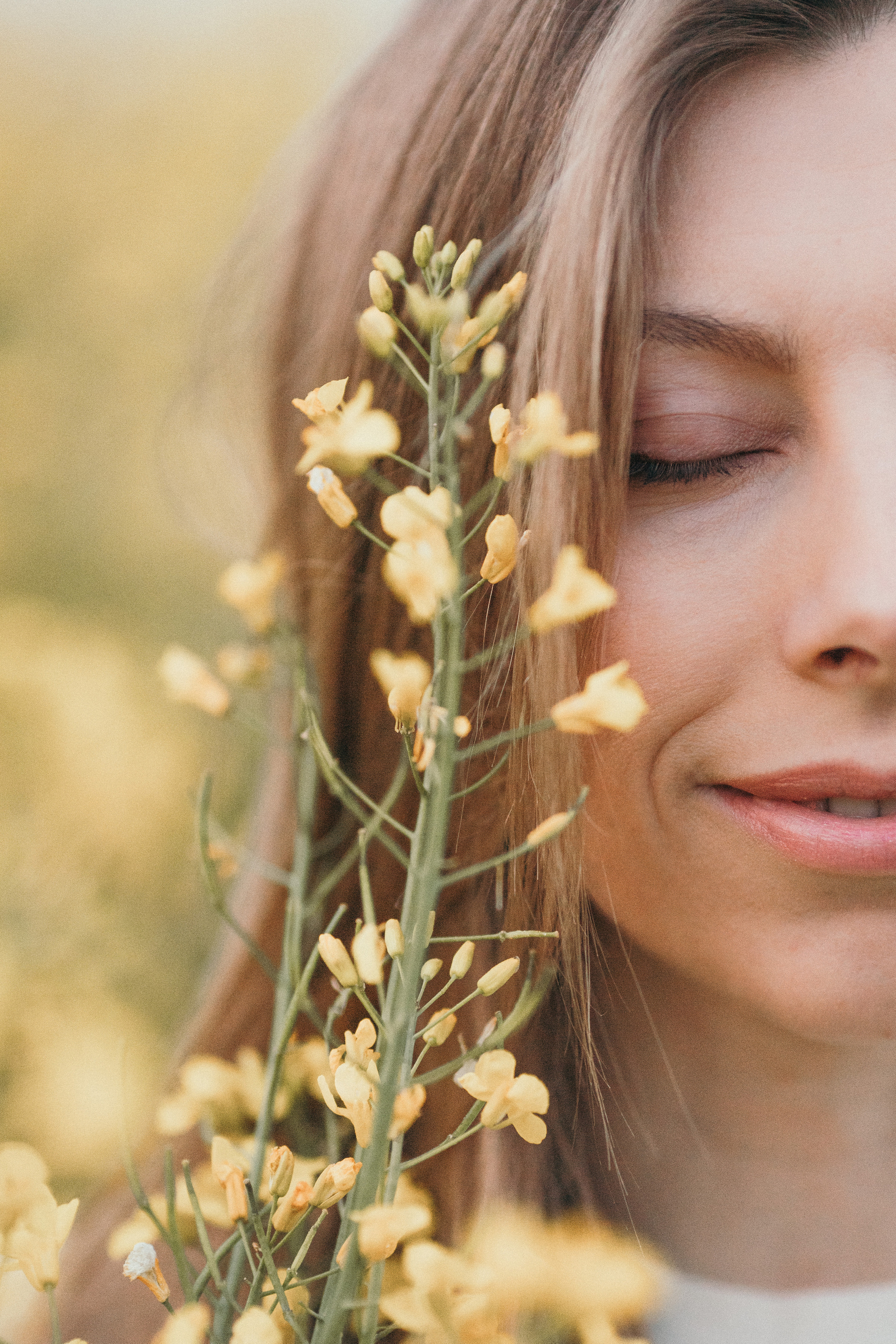Blühende Rapsfelder im Frühling. Kristina Podolyakova - Fotografin in Ludwigsburg