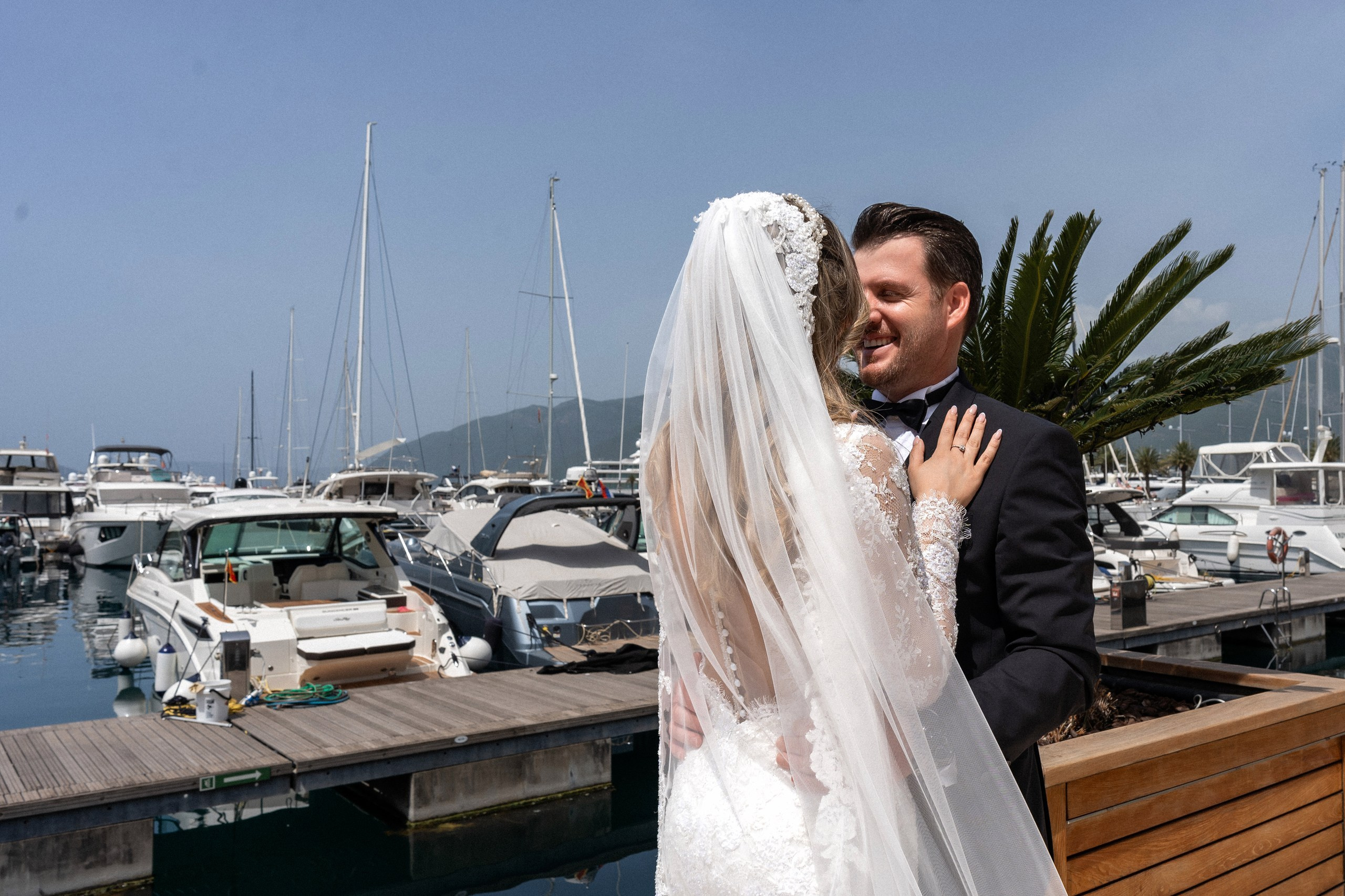 Portomontenegro Engagement Photoshoot. Montenegro Wedding Photographer & Videographer | Maria & Vasilii