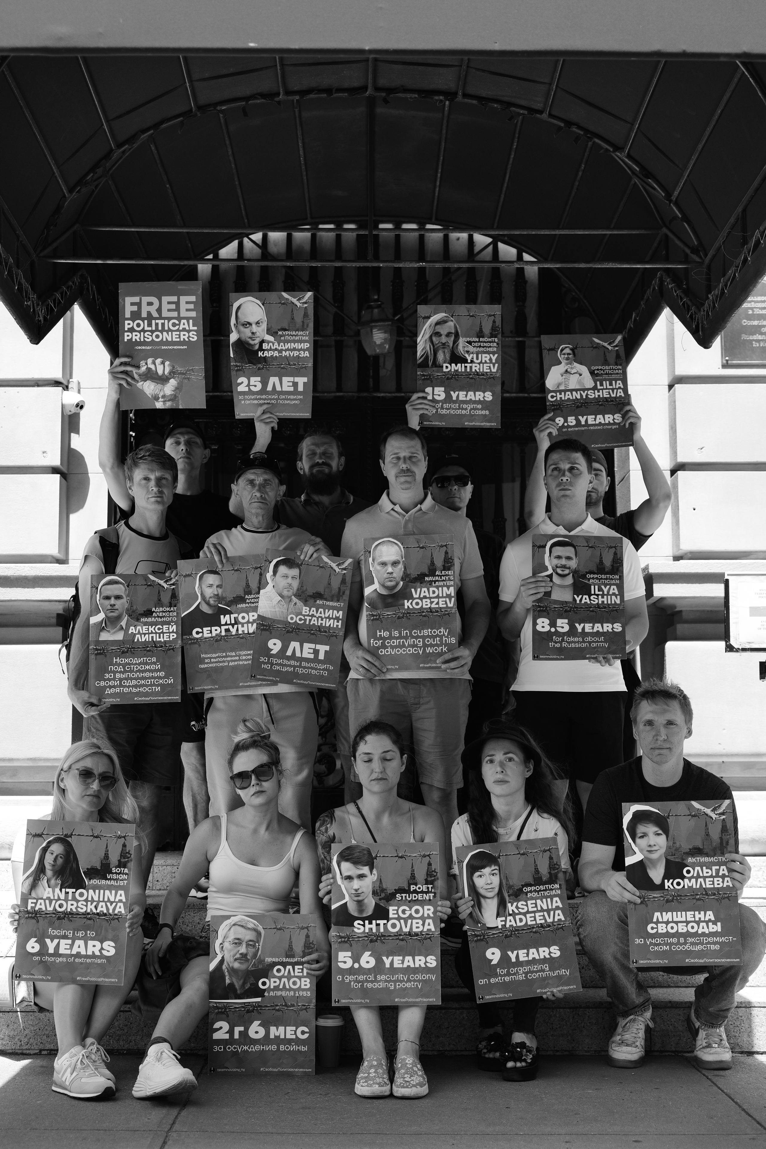 Rallies of team Navalny NY. Photographer New York / Los Angeles