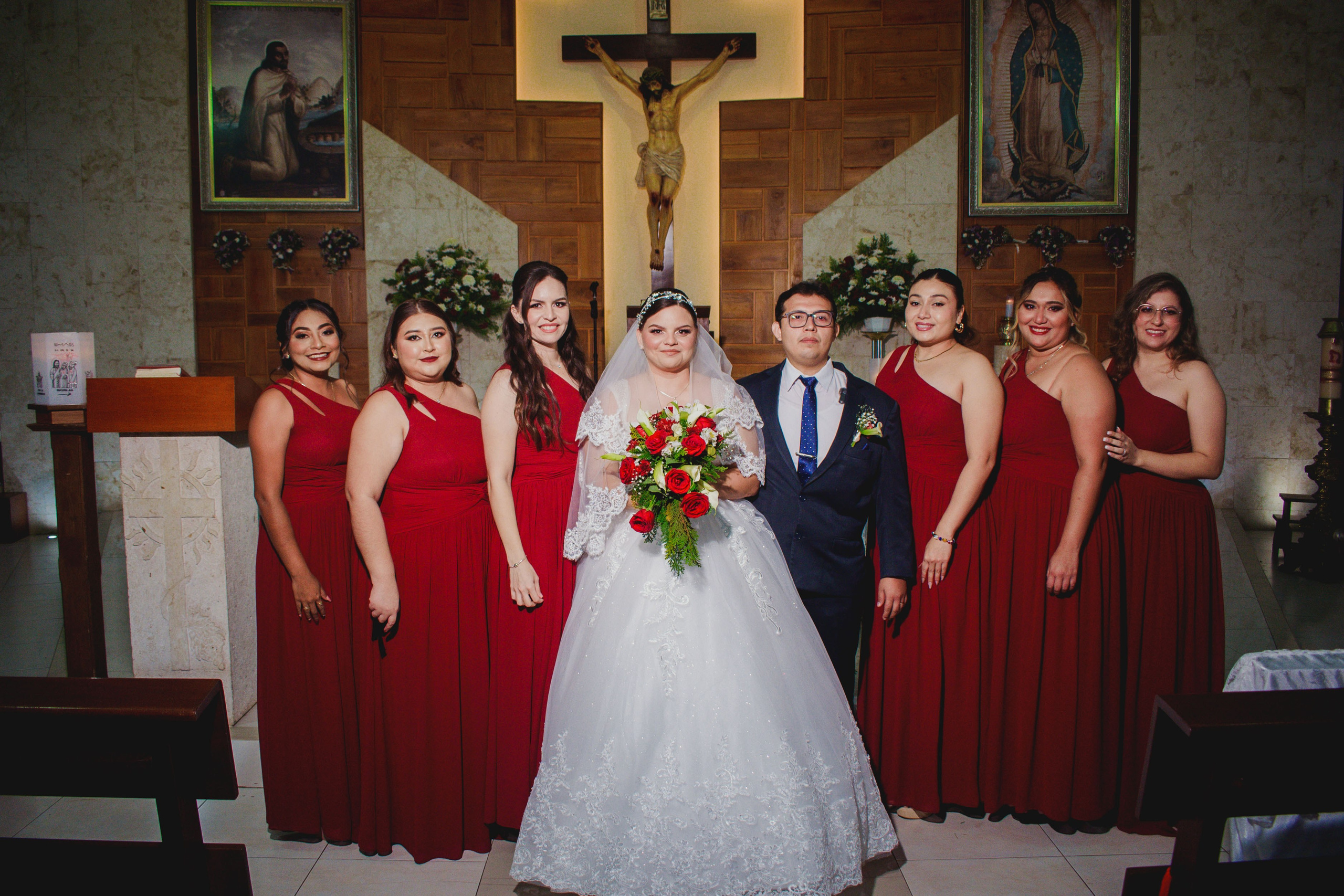 Servicio de boda religiosa. Fotógrafo "dD" Didier Dzul