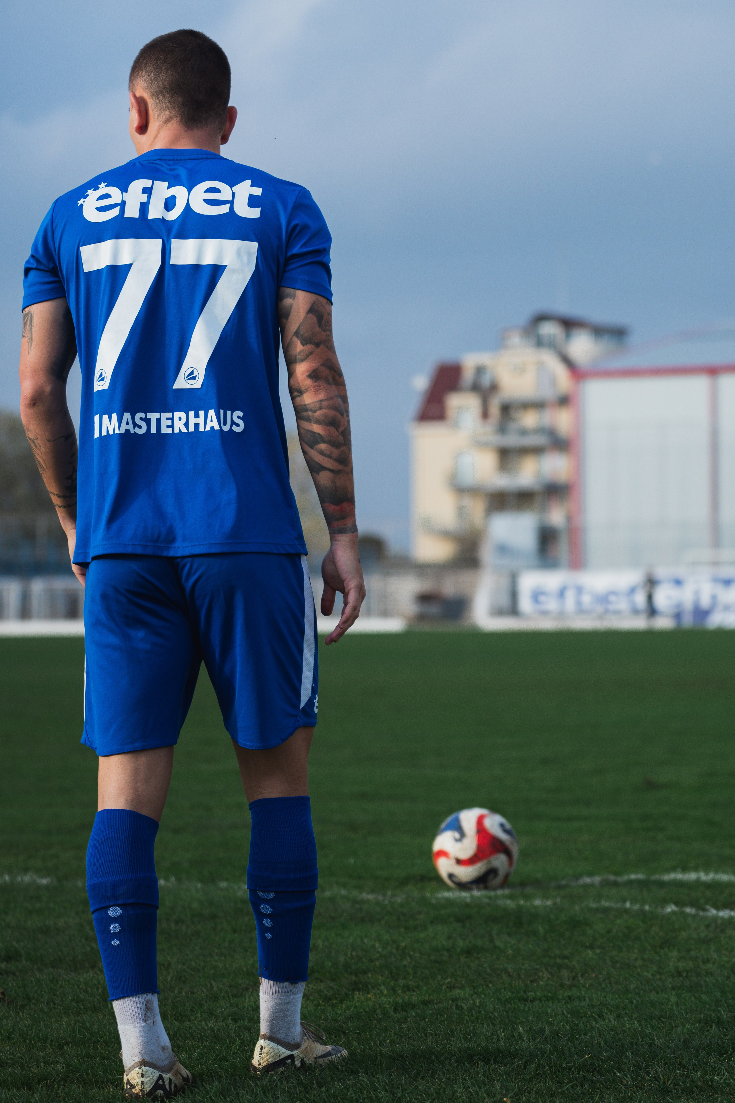 Football. Sports photography