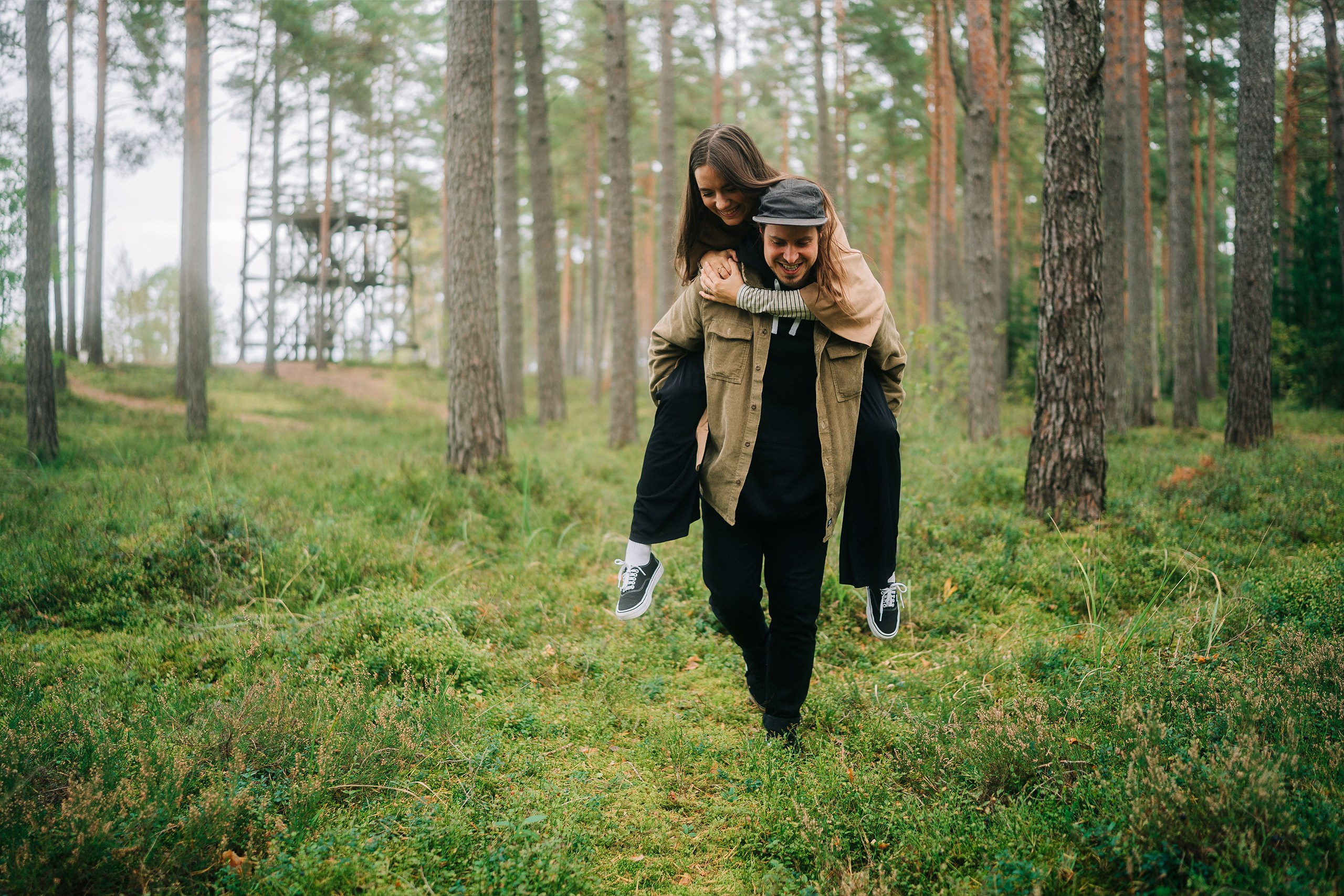 Forest Picnic. Couple and Family Photographer in Tallinn, Sasha Kaloshin