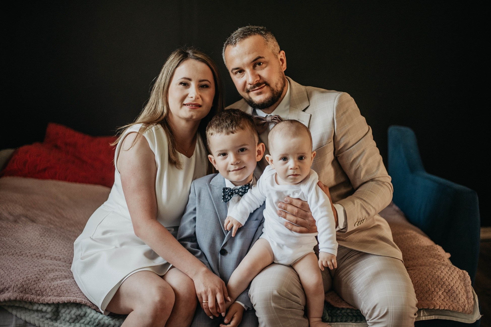 Chrzest Święty Leosia. Dominika Strachacka Fotografia | Fotograf ślubny i rodzinny Opole Lubelskie Lublin