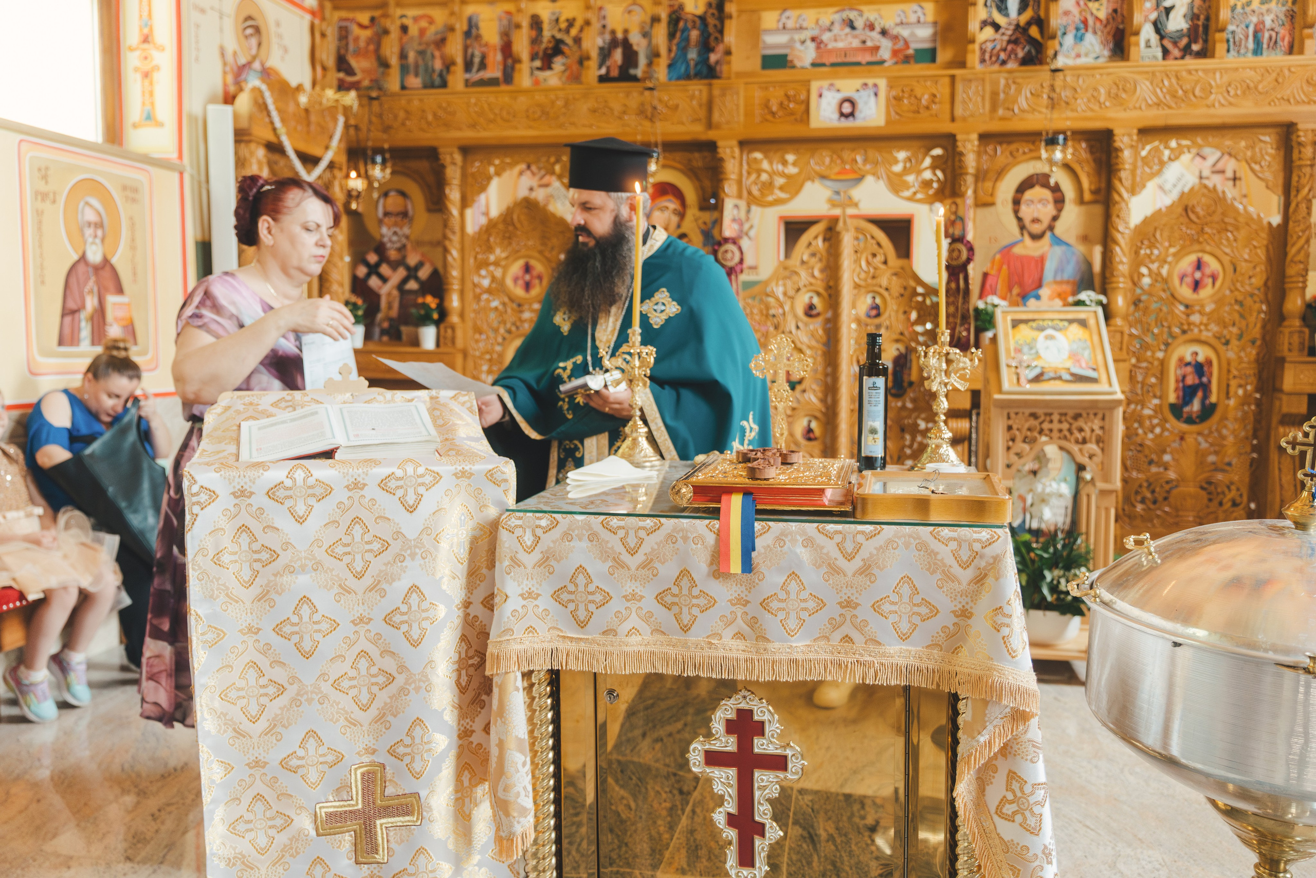 Théo Andrei`s Christening