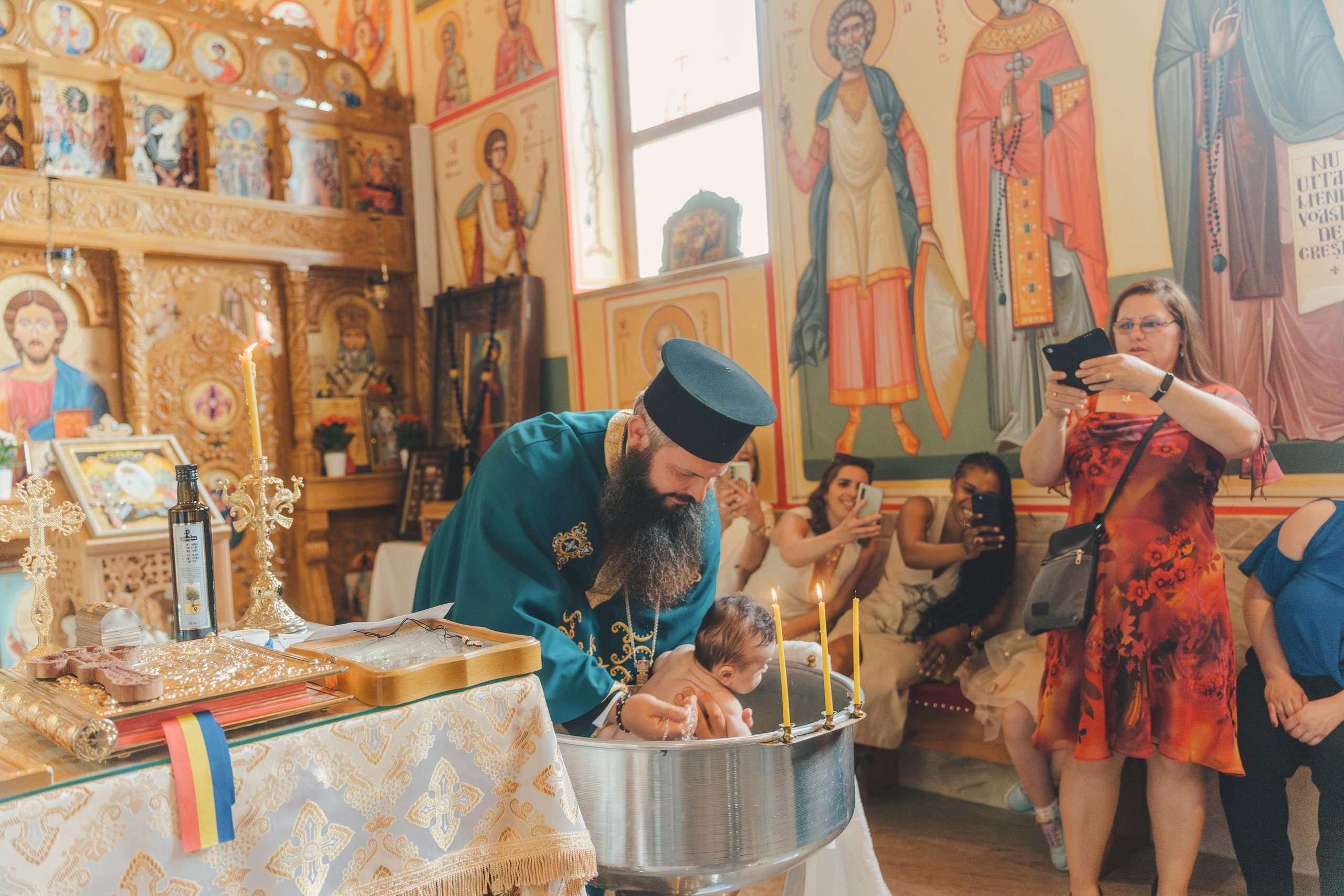 Théo Andrei`s Christening