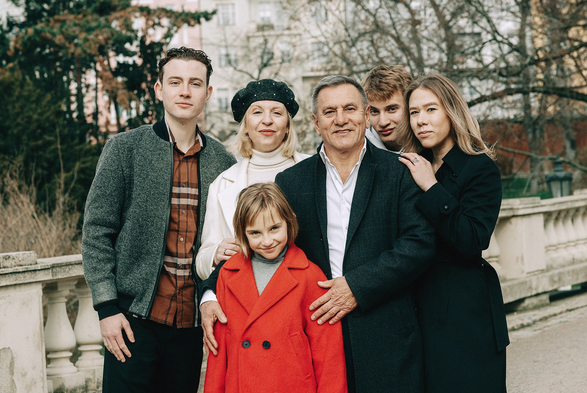 Наталья с семьей. Family and wedding photographer in Prague Natalia Fedori