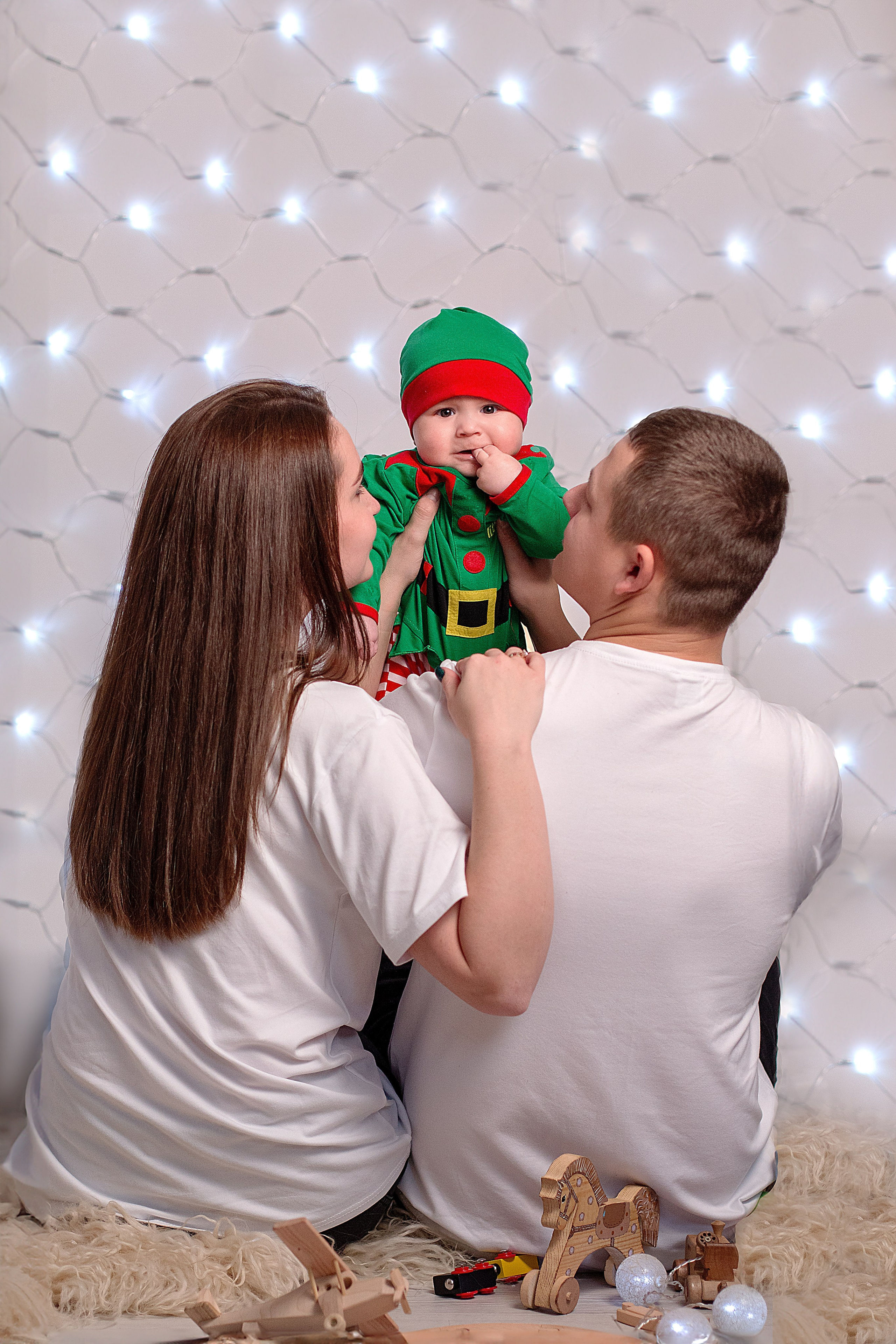 Новый год в студии. Детский и семейный фотограф в г. Бельцы