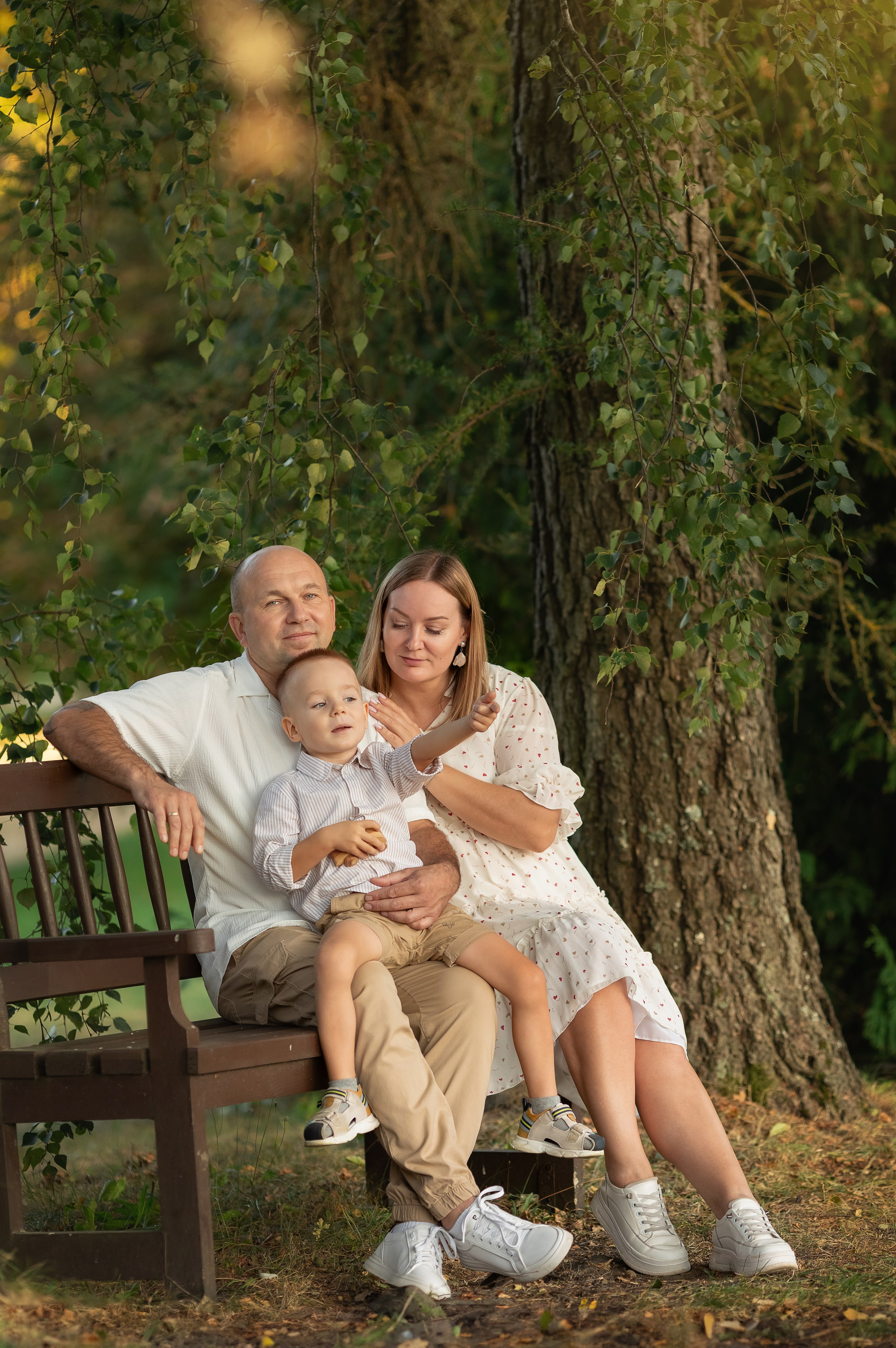 Съёмка большой семьи в ботаническом саду. Семейный и детский фотограф в Вильнюсе Светлана Наумова