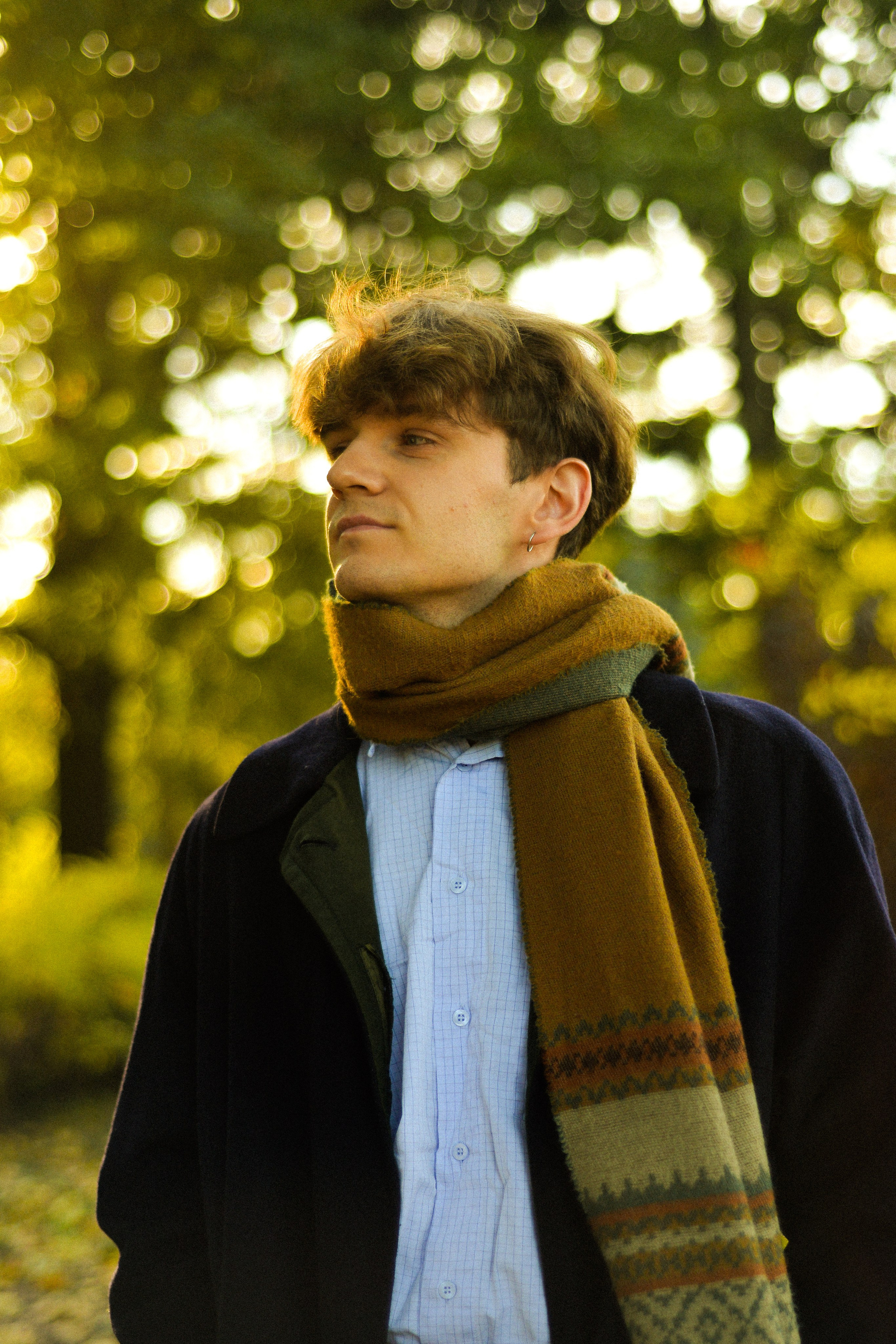 Guy in the park. HOME