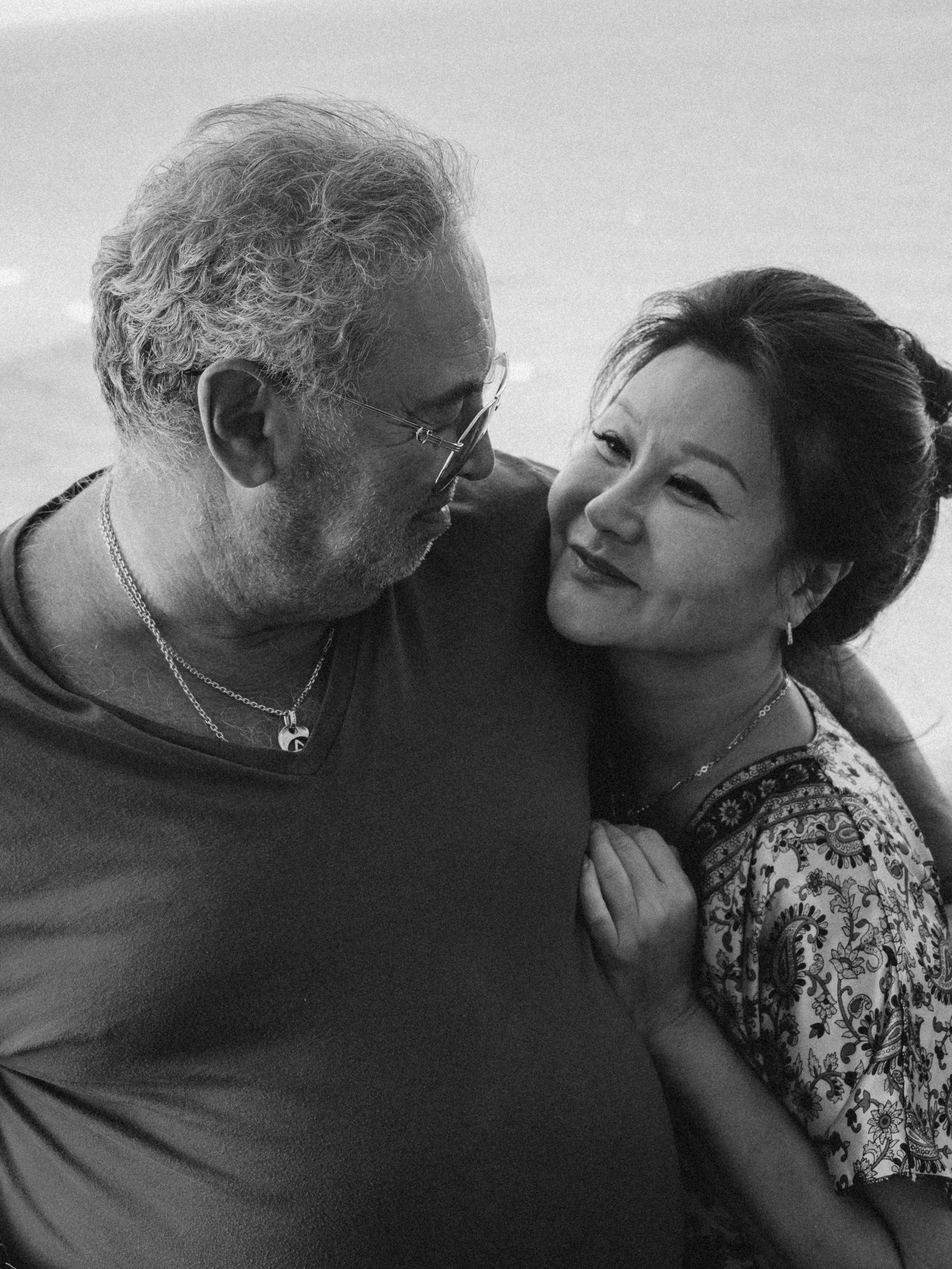 Family. Art photographer Miami