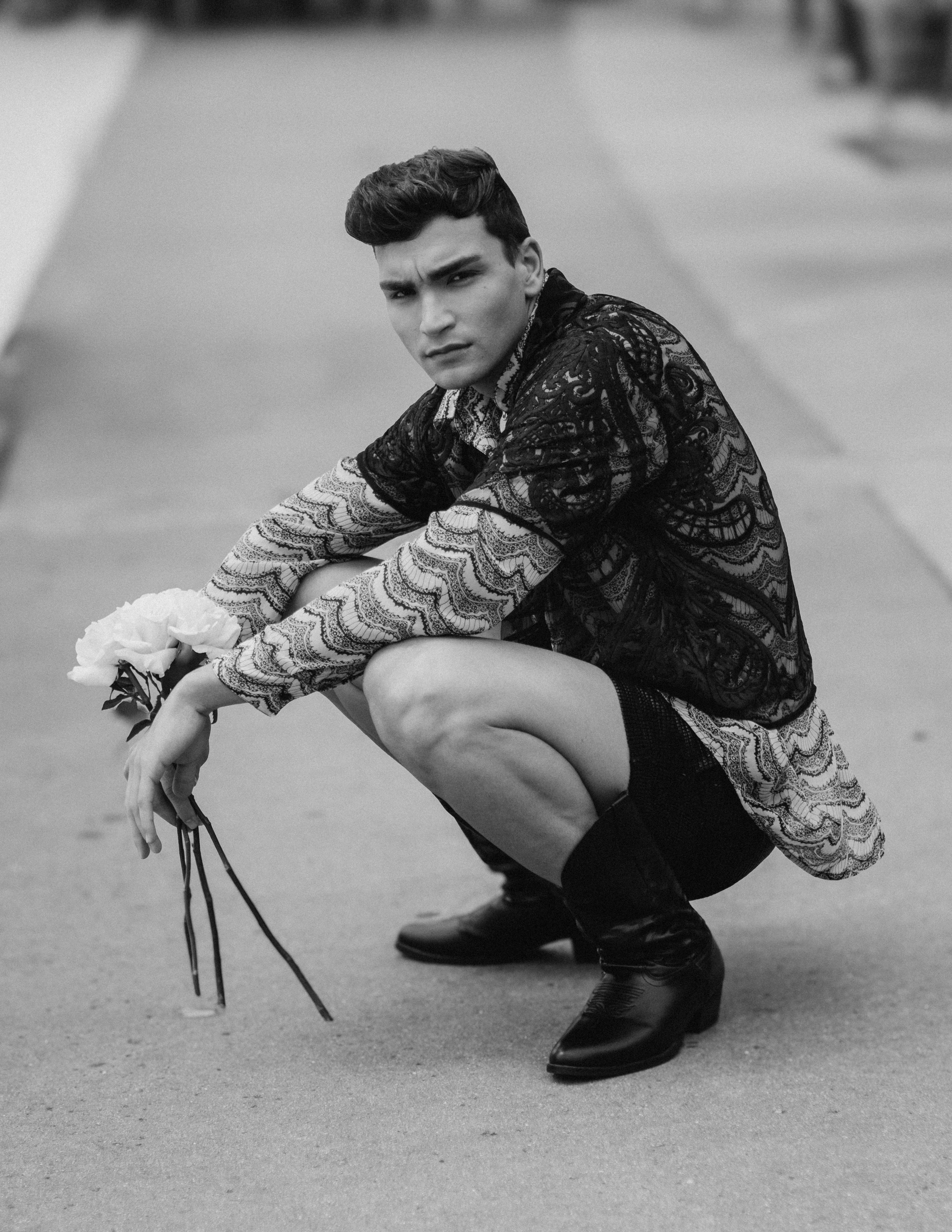 Portret. Art photographer Miami