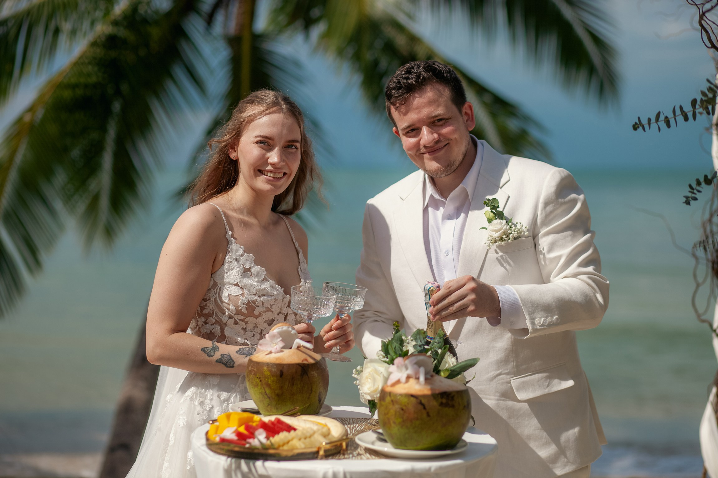 Rebekka and Henrik 19.12.2024. Wedding on Koh Samui, Thailand