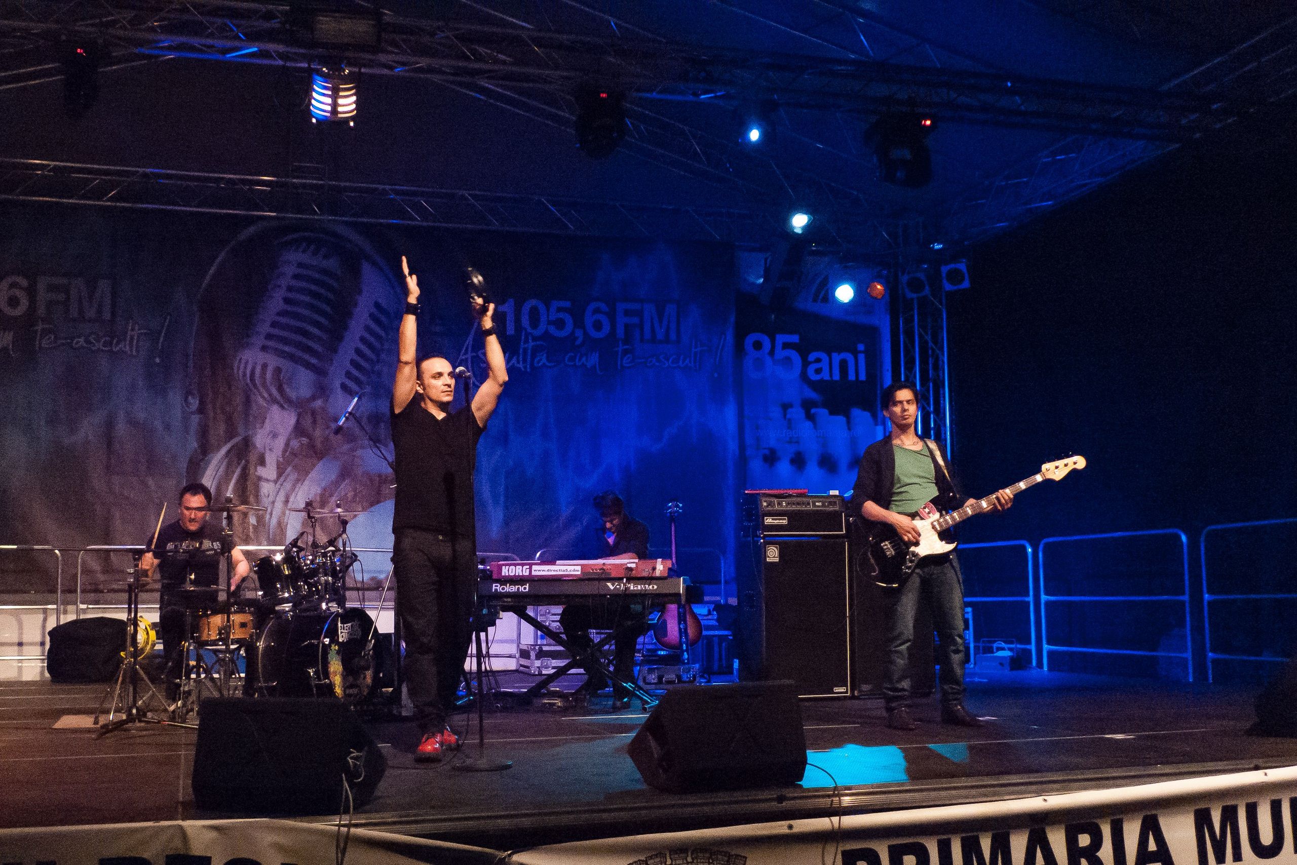 Direcția 5 în concert la Reșița, 2013. Pagina principală