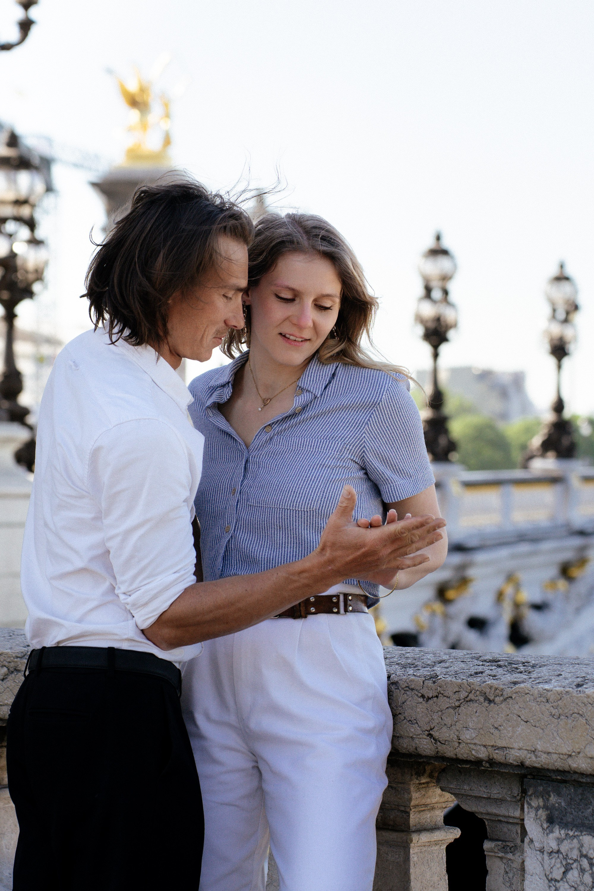Love Story: Pont Alexandre III. Photographe et vidéaste à Paris