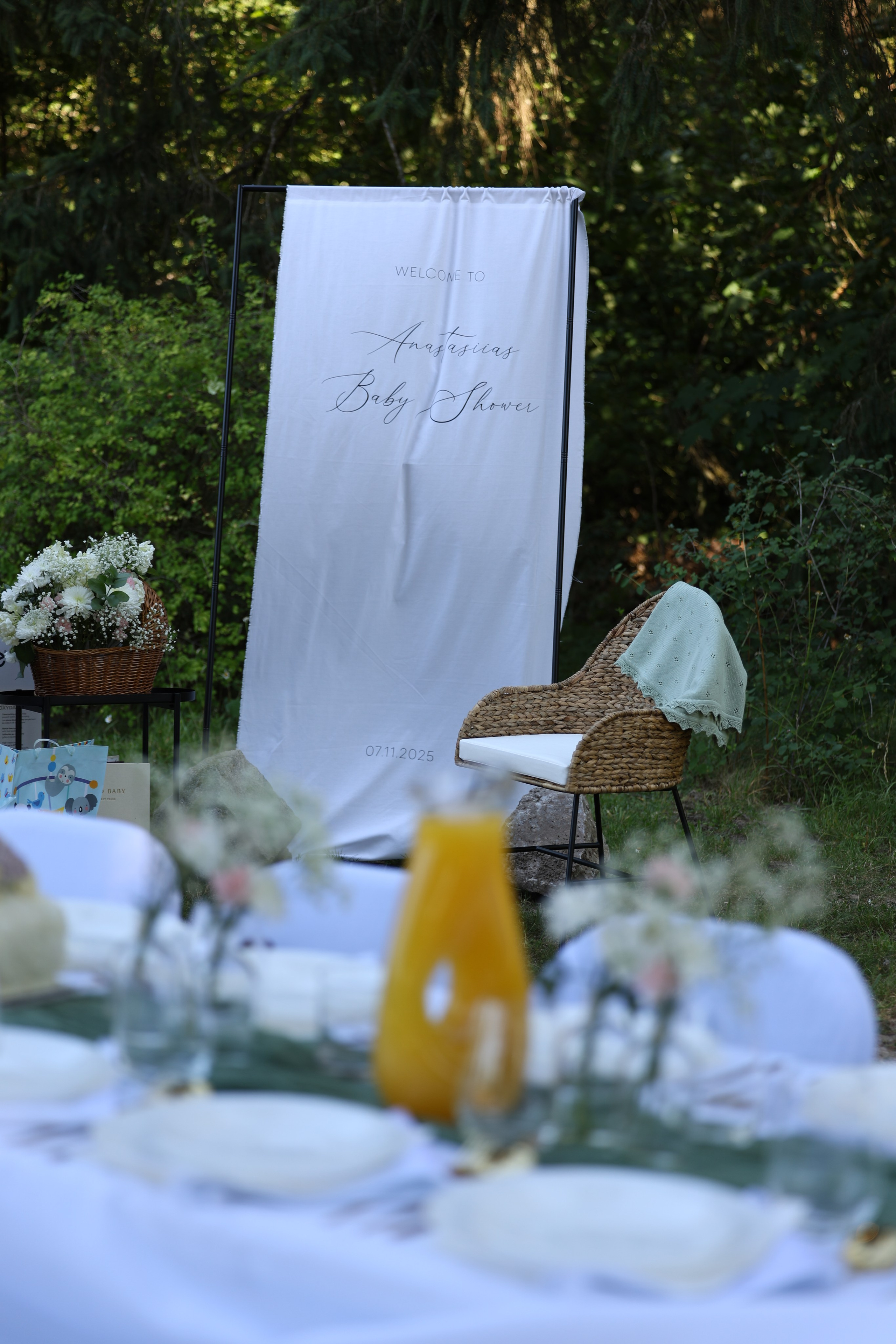 Anastasia’s Baby shower 07-11-25. Smirna Christian Church