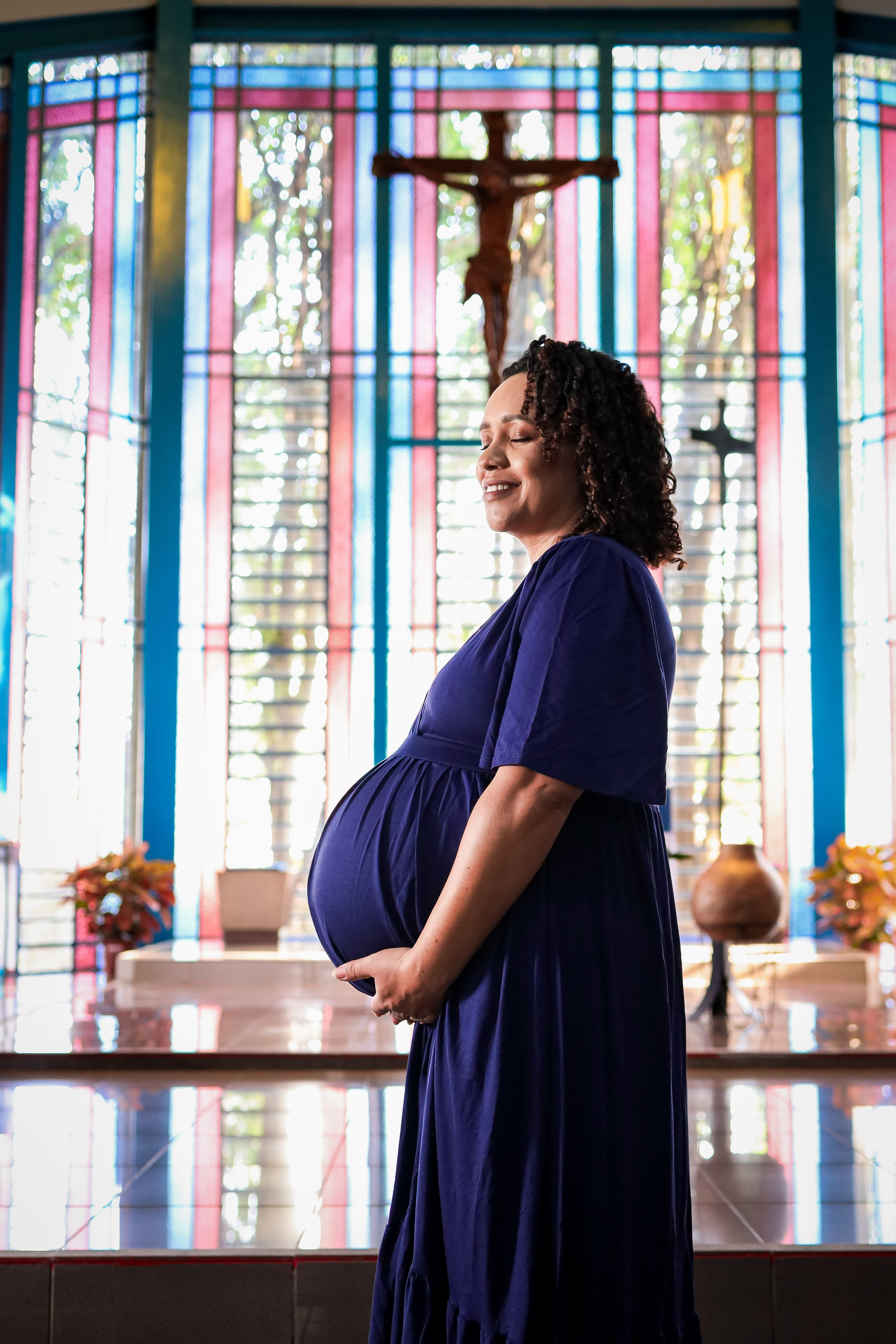 Ensaio Gestante. Fotógrafo de momentos Sagrados