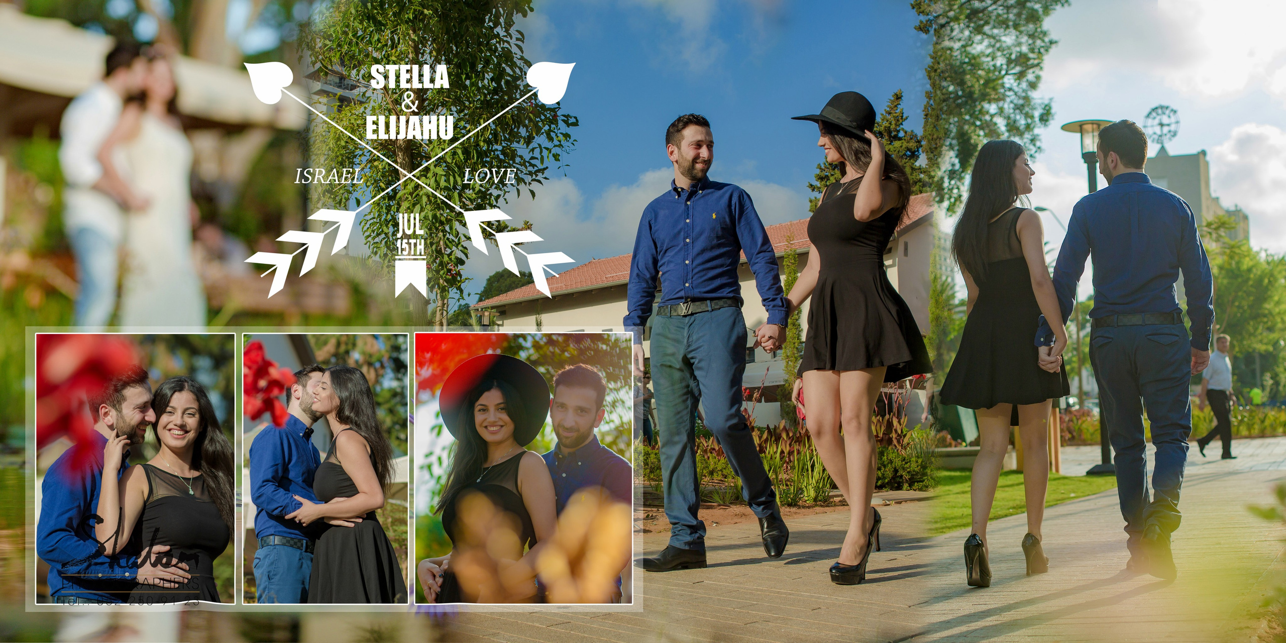 Stella & Elijahu. Wedding and events photographers Studio Shalom